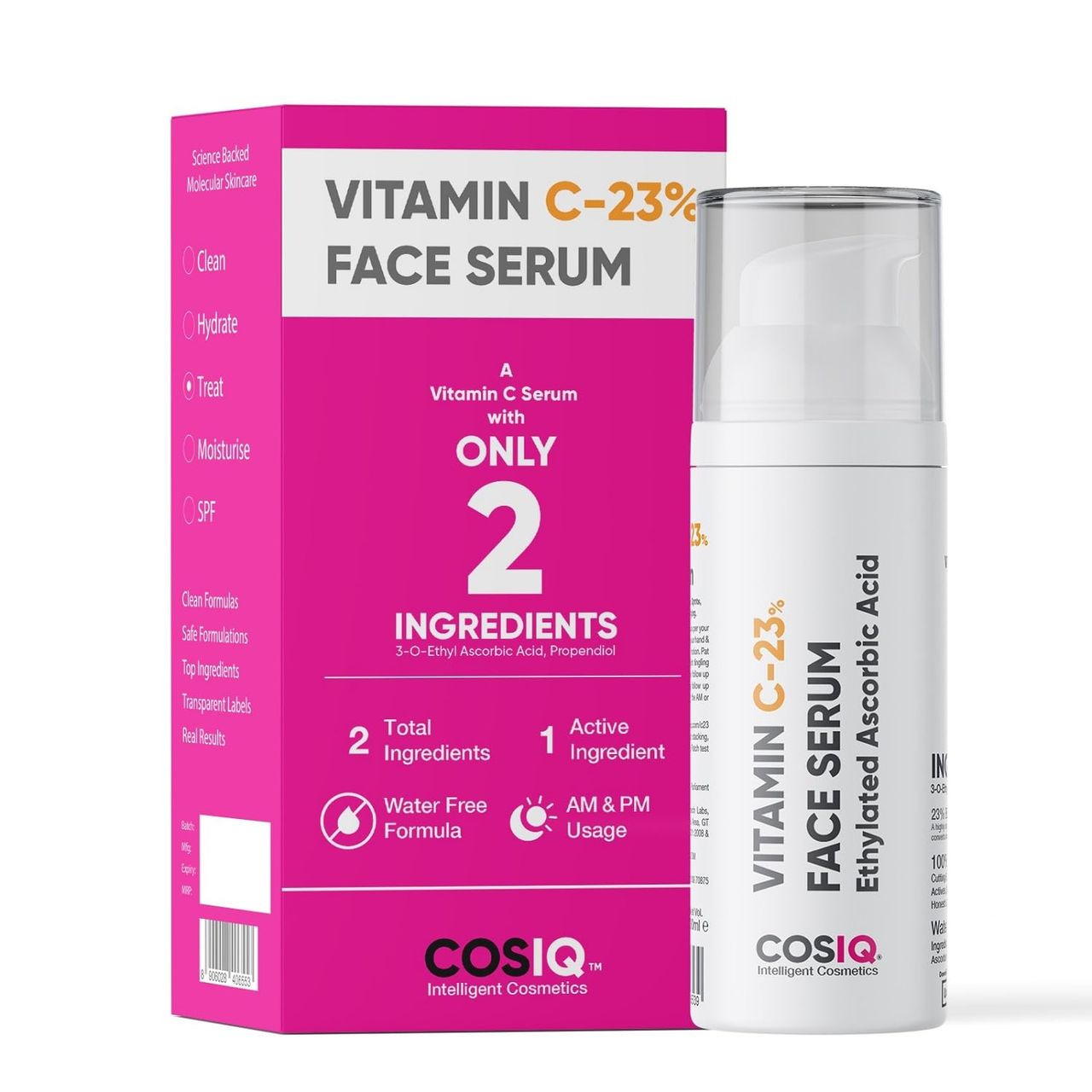 Cos-Iq Vitamin C-23 Only 2 Ingredients Face Serum