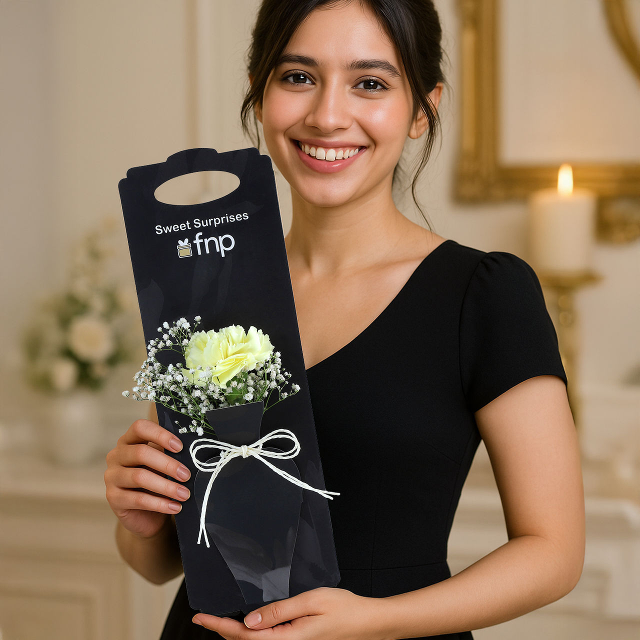 FNP Single Carnation Bouquet