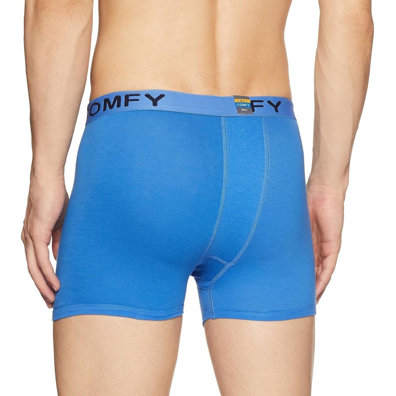Amul Comfy Men's Solid Trunk | Multicolor - 85