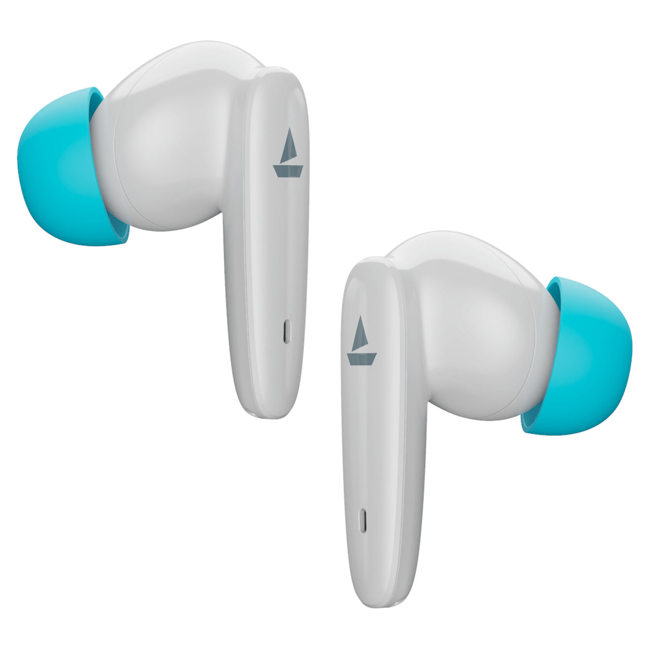 boAt Airdopes 183 TWS Earbuds w/ ENx Tech, Beast Mode(Low Latency Upto 60ms) for Gaming(Lunar White)