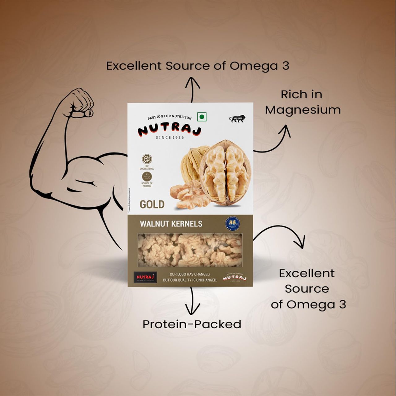Nutraj Broken California Walnut/Akhrot
