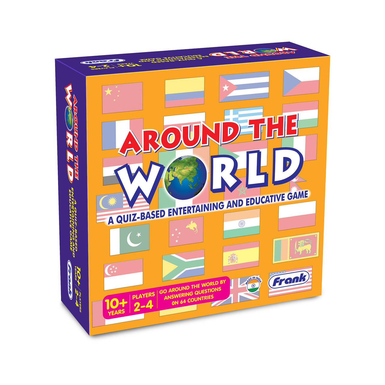 Frank Around The World - A Quiz-Based Entertaining And Educative Game About The World