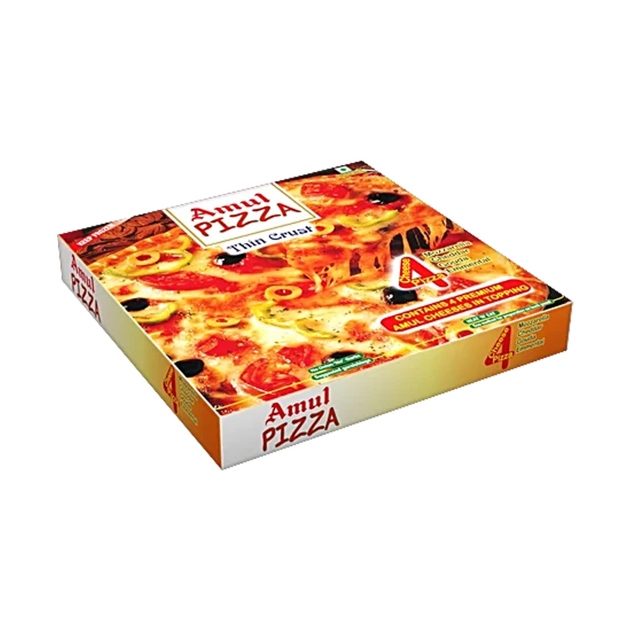 Amul 4 Cheese Pizza Tin Crust