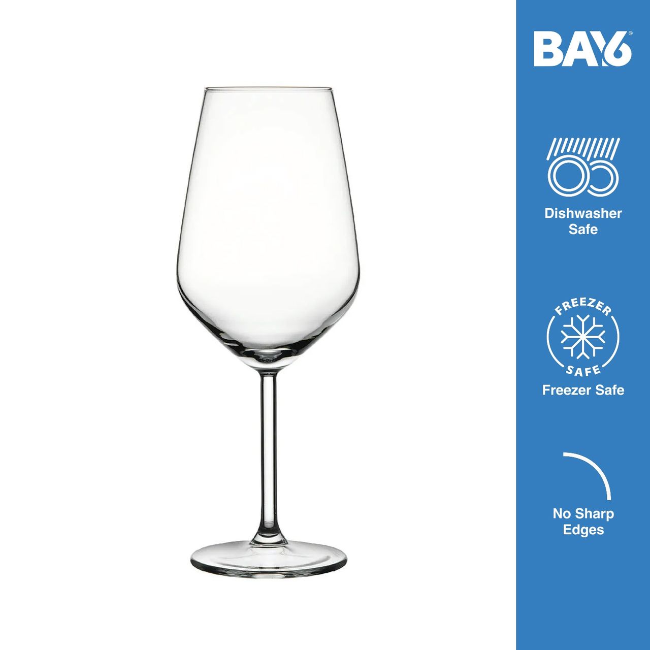 BAY6 Imported Red Wine Glass Set -490 ml -(2pc)