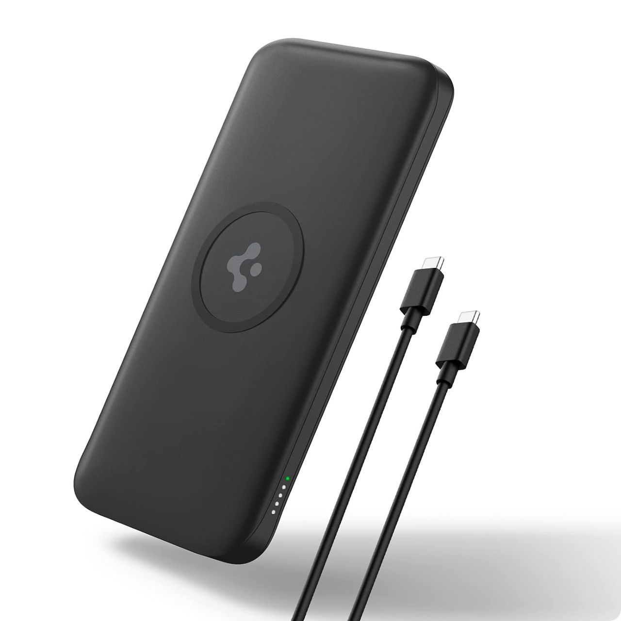Spigen 2in1 10000 mAh Wireless Charging Power Bank , USB-A|USB-C 20W Fast Charging, w C-to-C cable