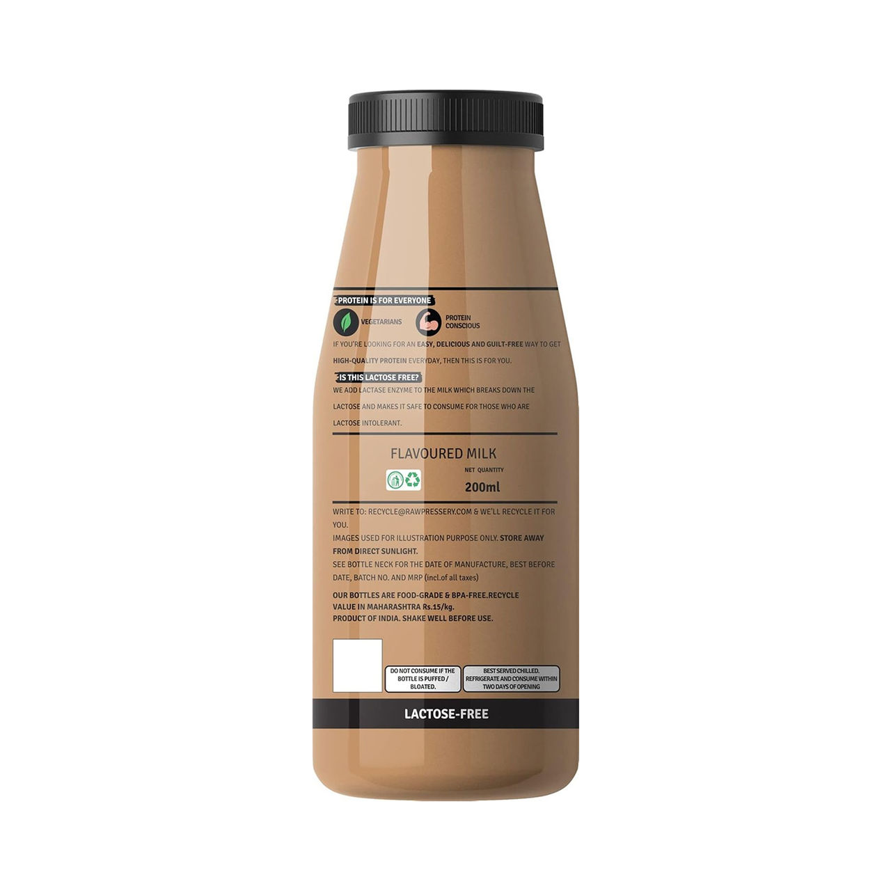 Raw Pressery 18g Protien Coffee Milkshake