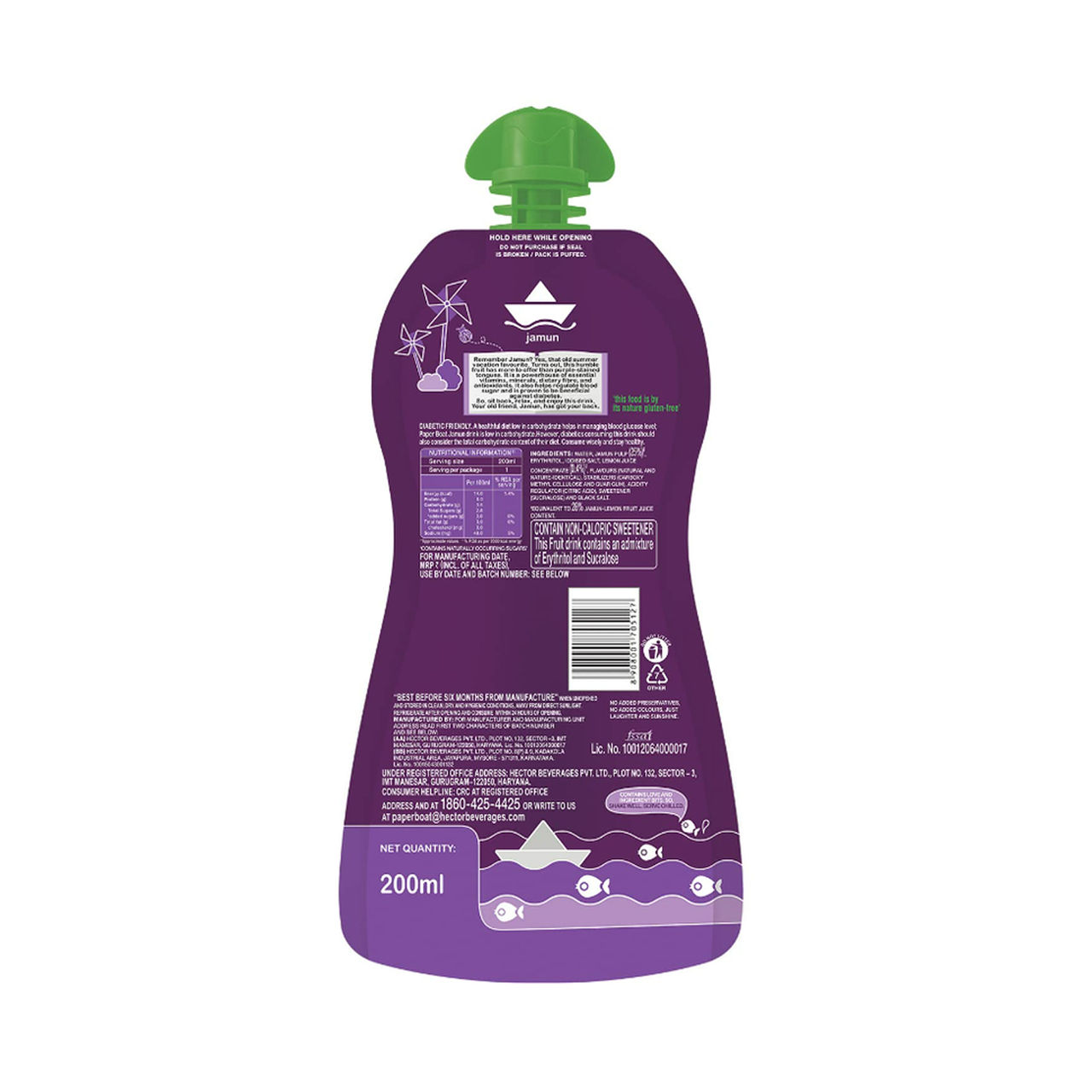 Paper Boat Jamun Juice Drink Combo
