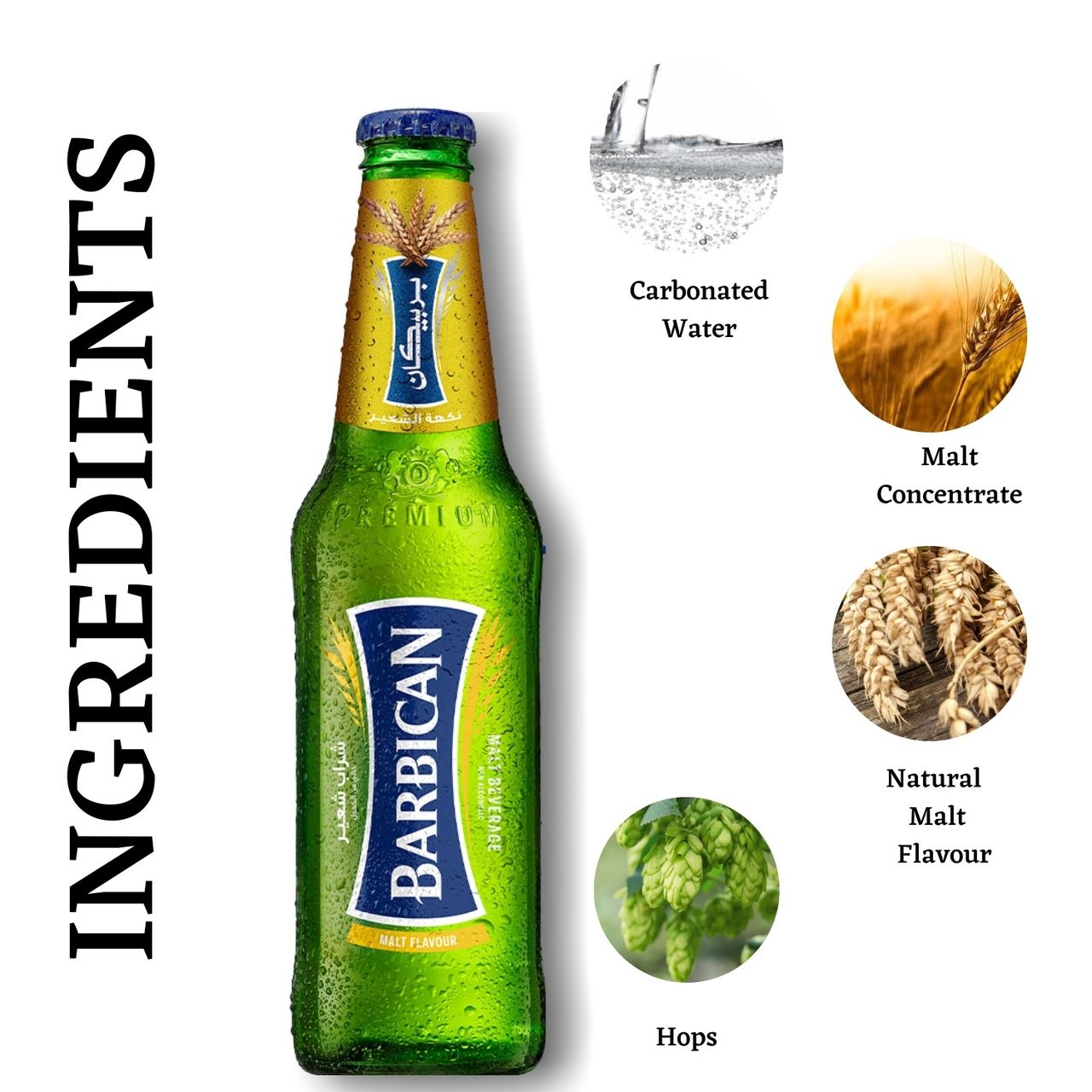 Barbican Imported Malt Non Alcoholic Beer