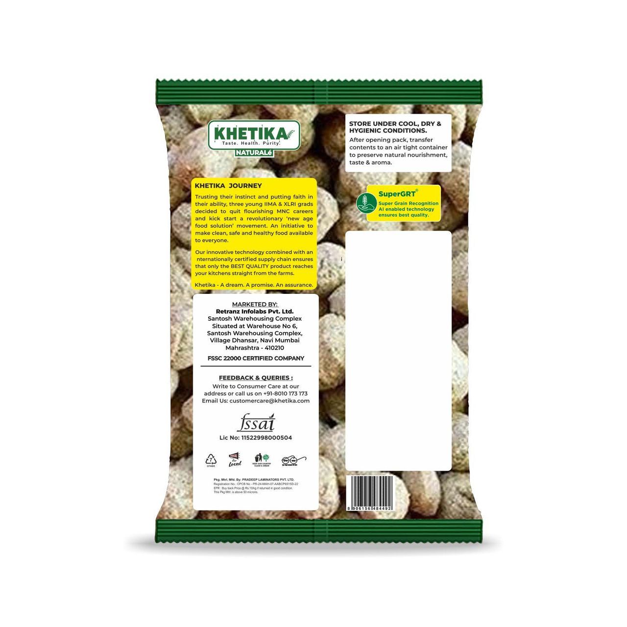 Khetika Soya Chunks Big