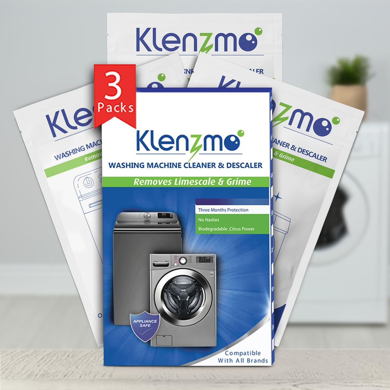 Klenzmo Washing Machine Cleaner Powder