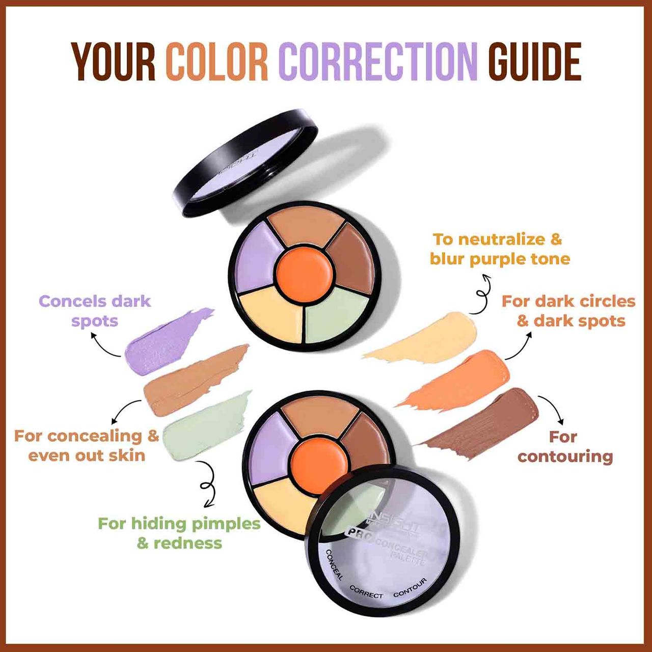 Insight Cosmetics Pro Concealer Palette - Concealer