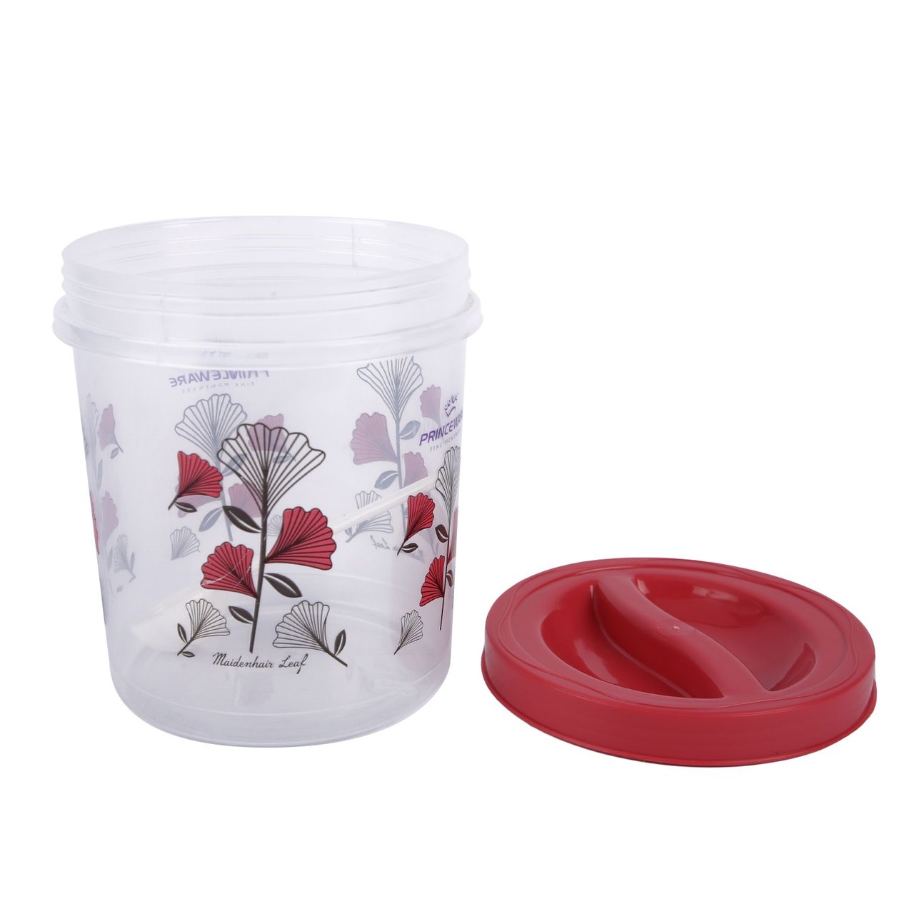 Princeware Twister Container Set of 3 Pieces With Spoon | 490ml Each - Pink
