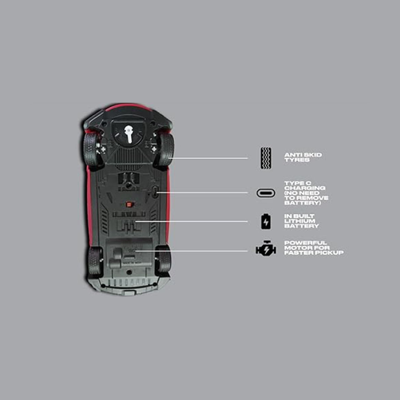 Frendo Hi Speed Remote Control Car 1:24 - G Wag Black