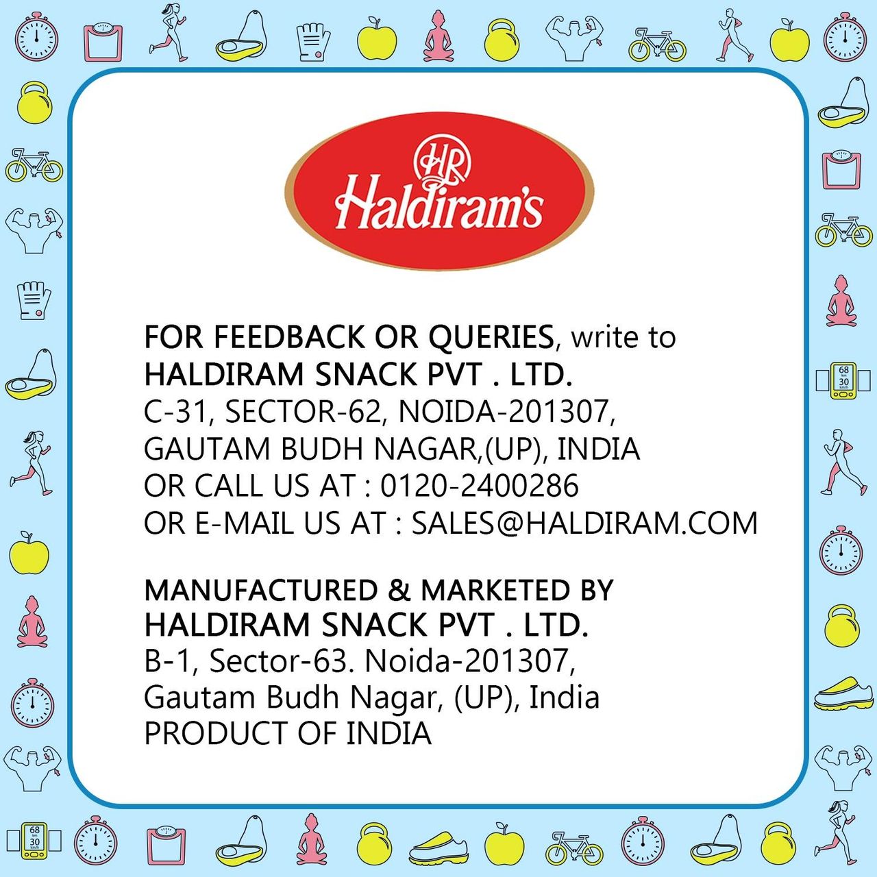 Haldiram's Lite Murmura Namkeen 150 g Combo