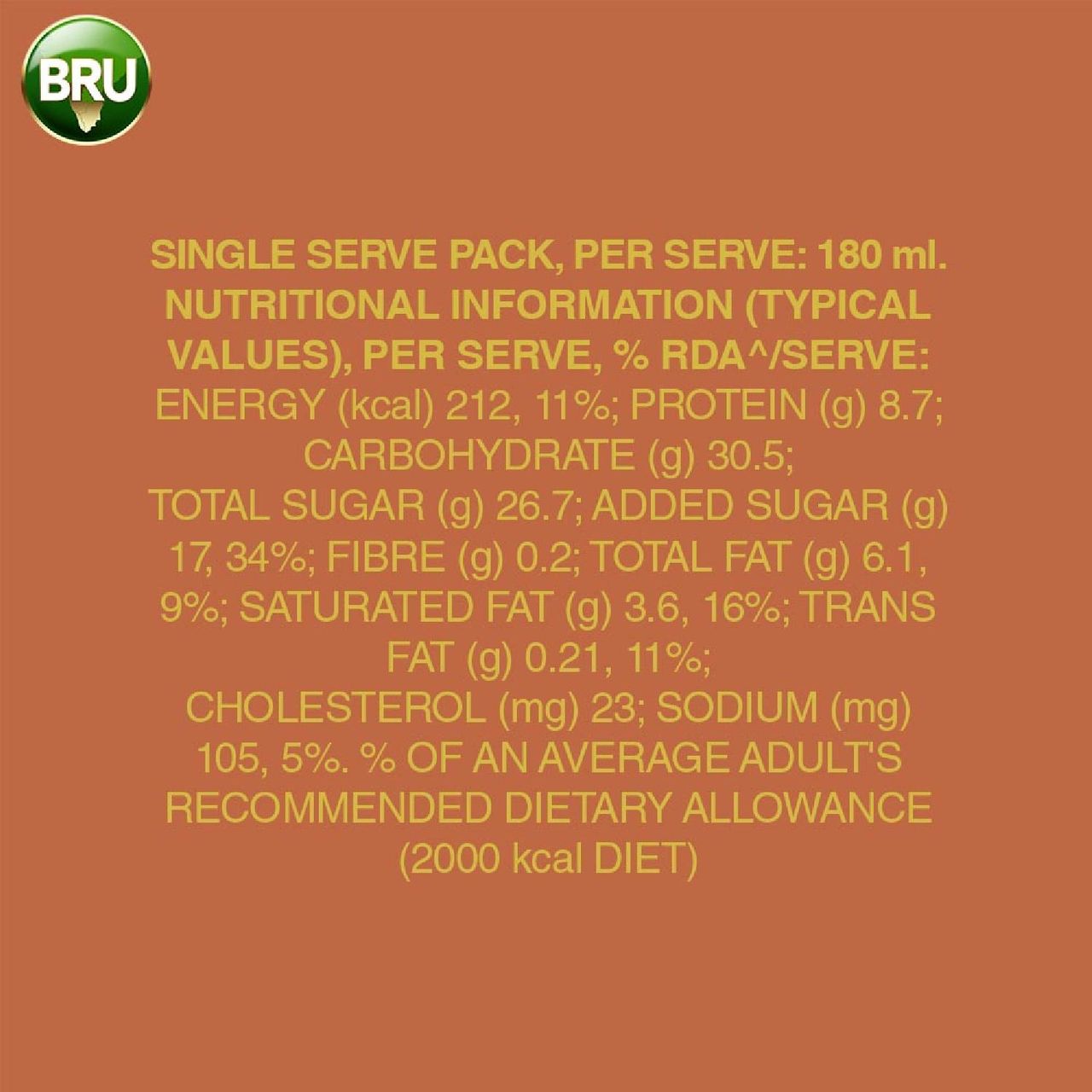 Bru Hazelnut Cold Coffee