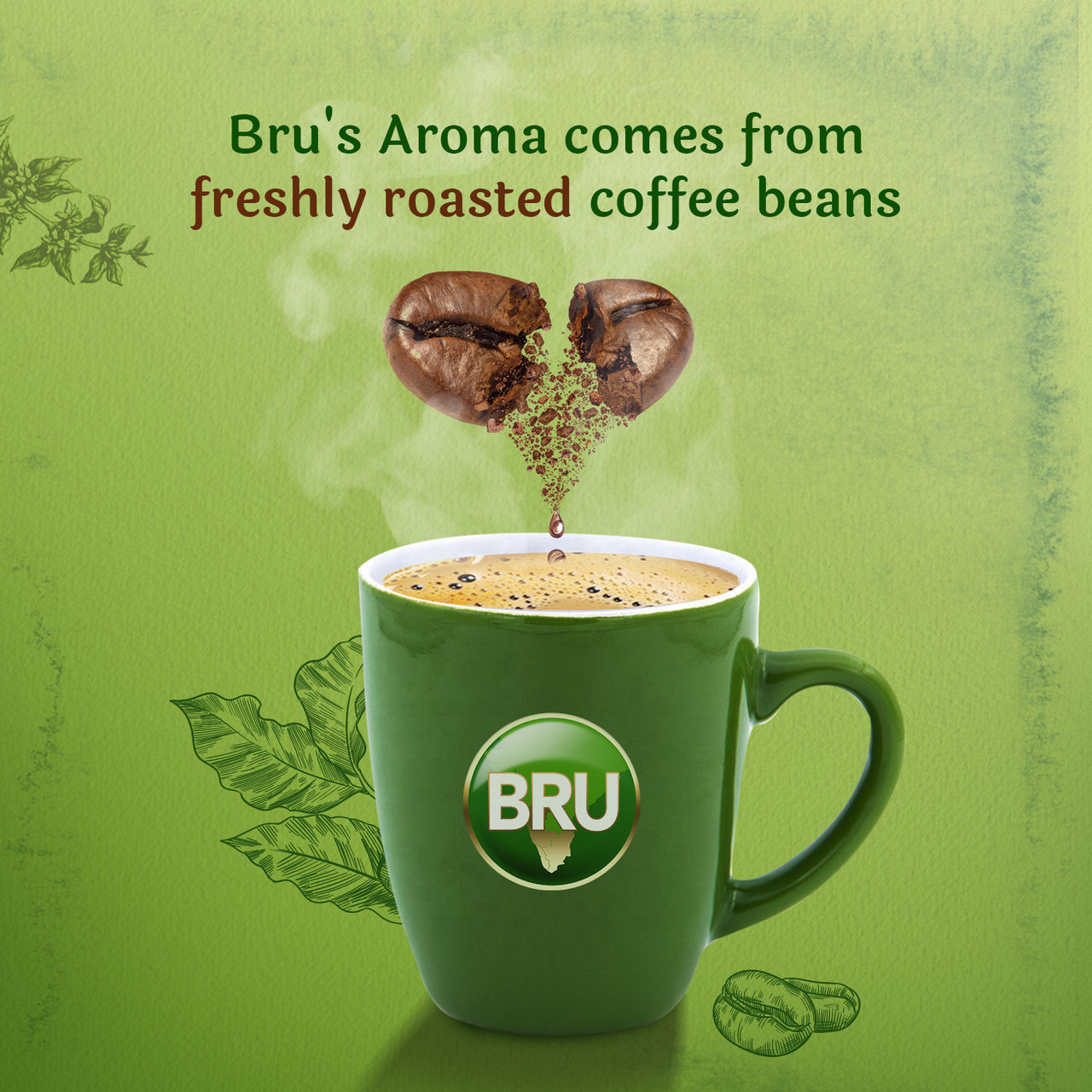 Bru Instant Coffee 200 g Combo