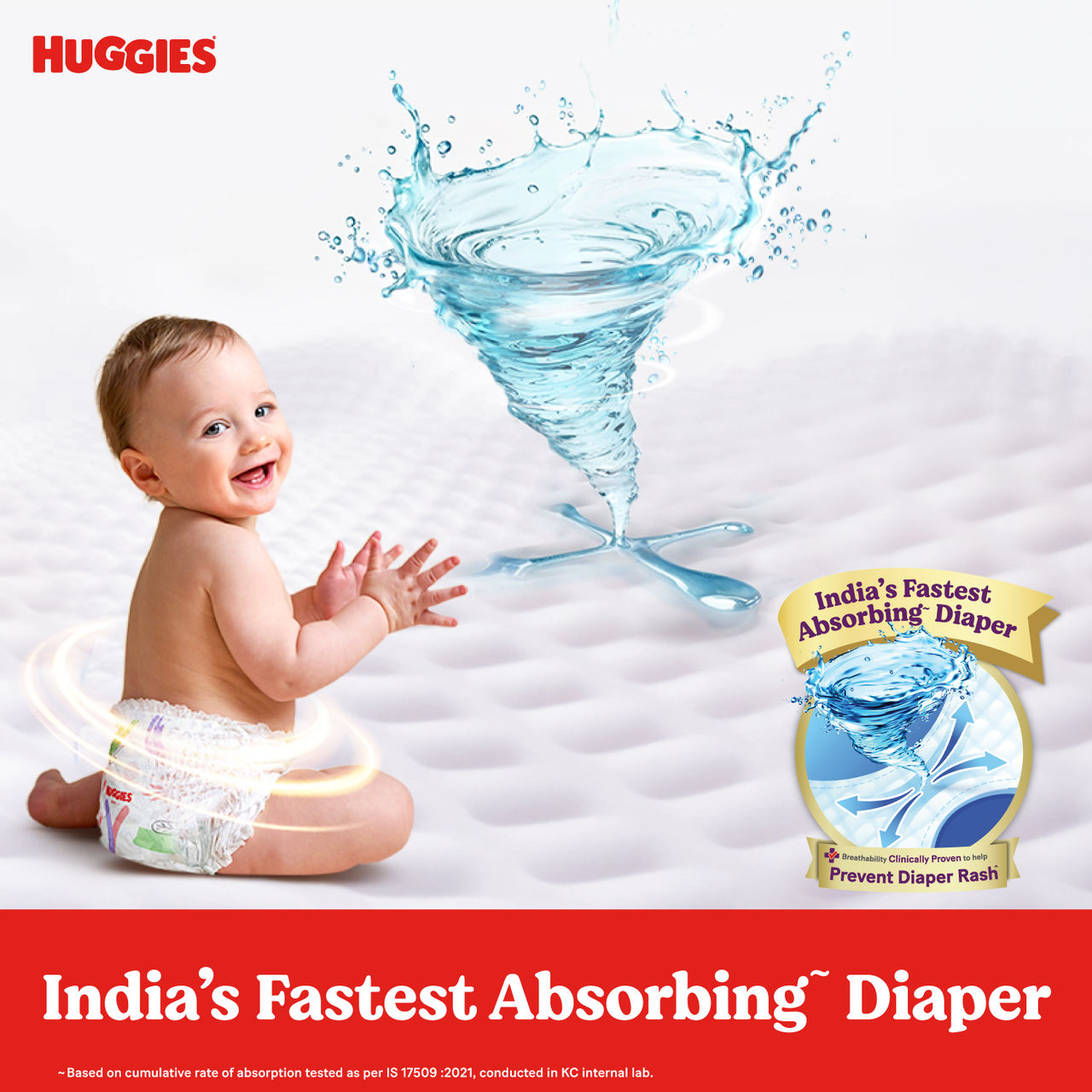 Huggies Complete Comfort Wonder Pants Style Baby Diapers L Size, 9 to 14 kgs