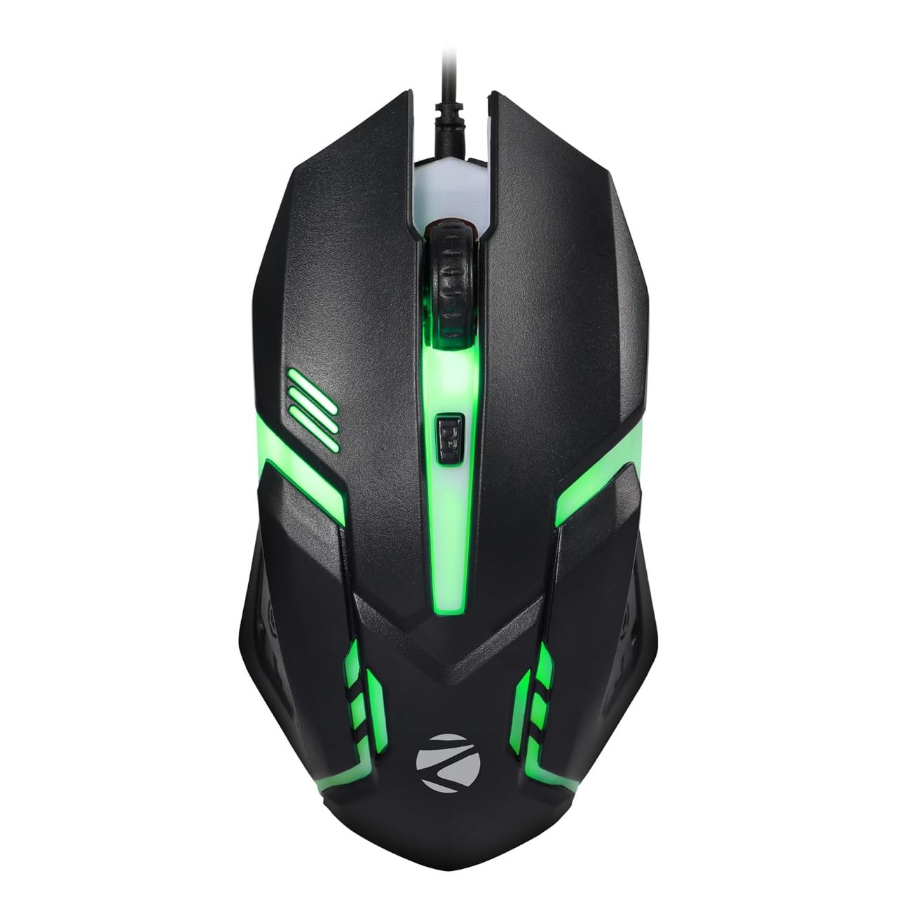Zebronics Uzi High Precision Wired Gaming Mouse With 4 Buttons | Rainbow Led Lights | Dpi Switch