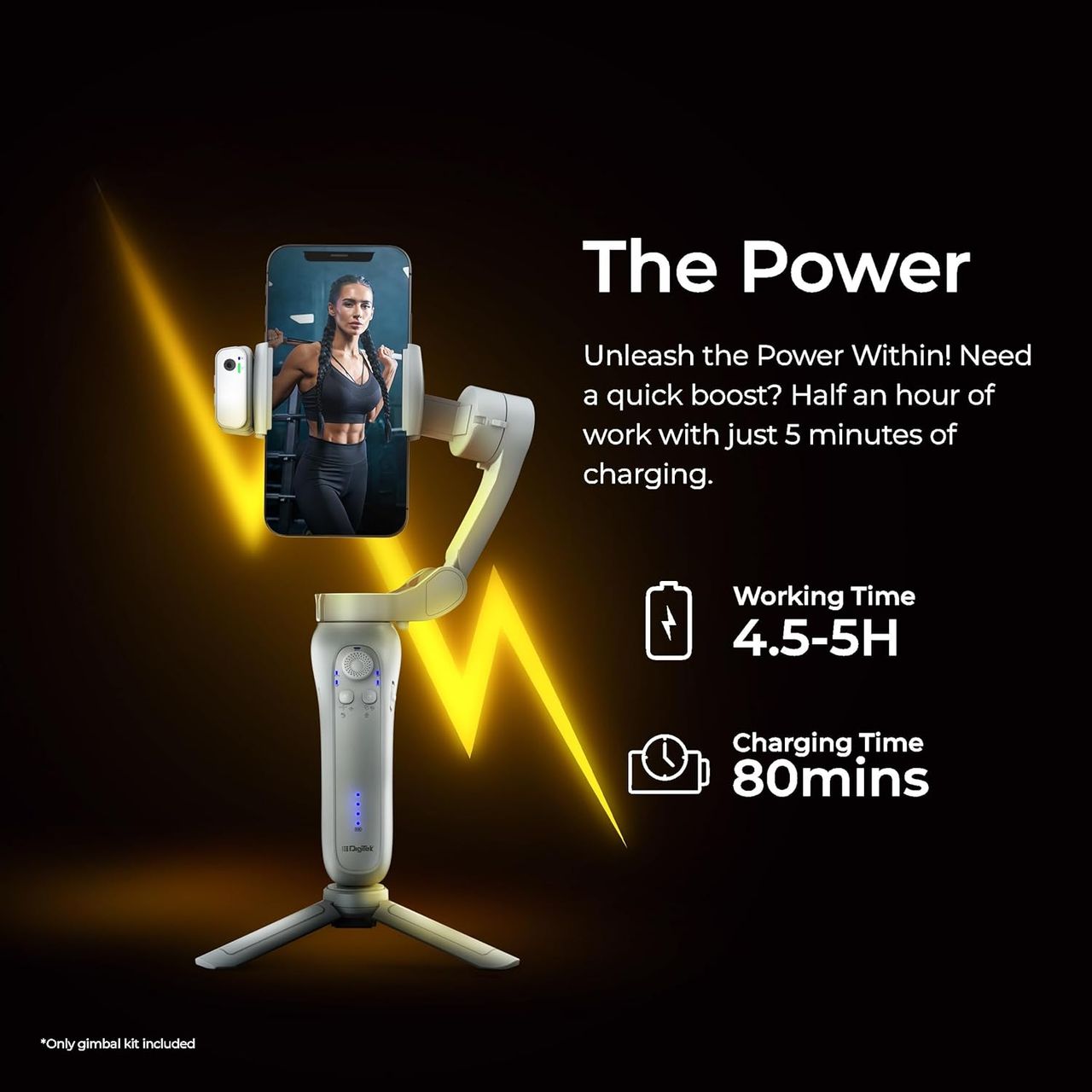 Digitek Smartphone Gimbal DSG 007F AI