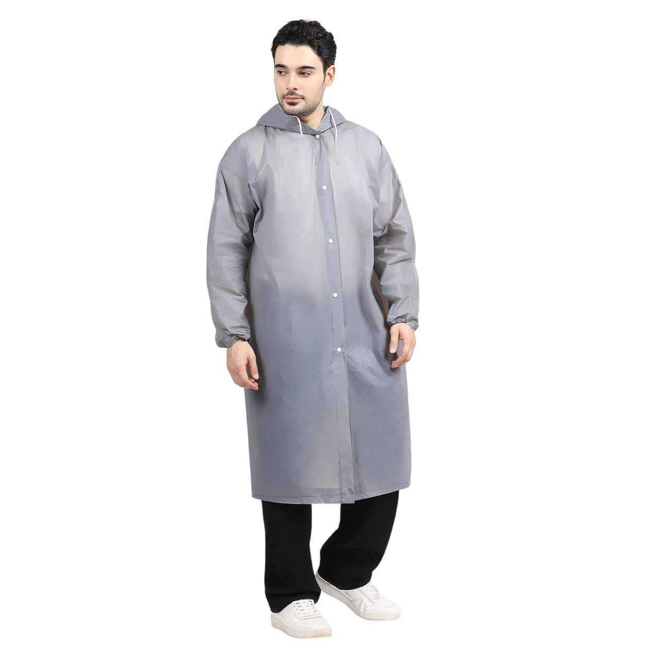 Citizen EVA Raincoat Poncho - Grey-CP04