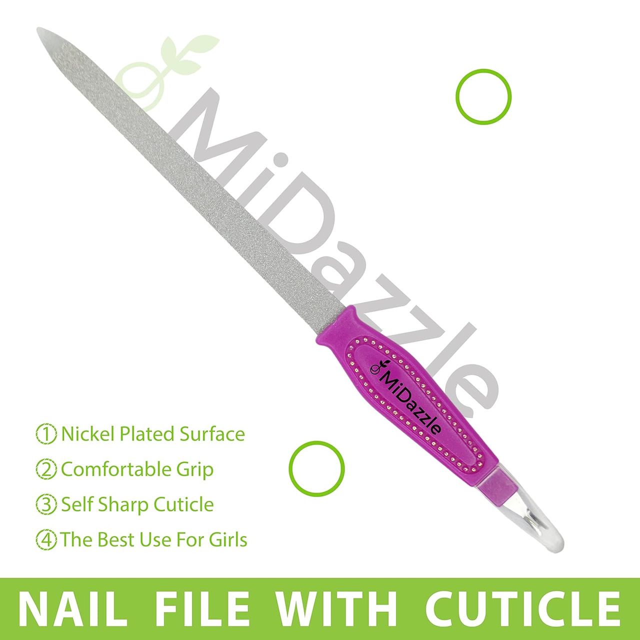 Midazzle Nail Filer With Cuticle-L M99 Minf3802
