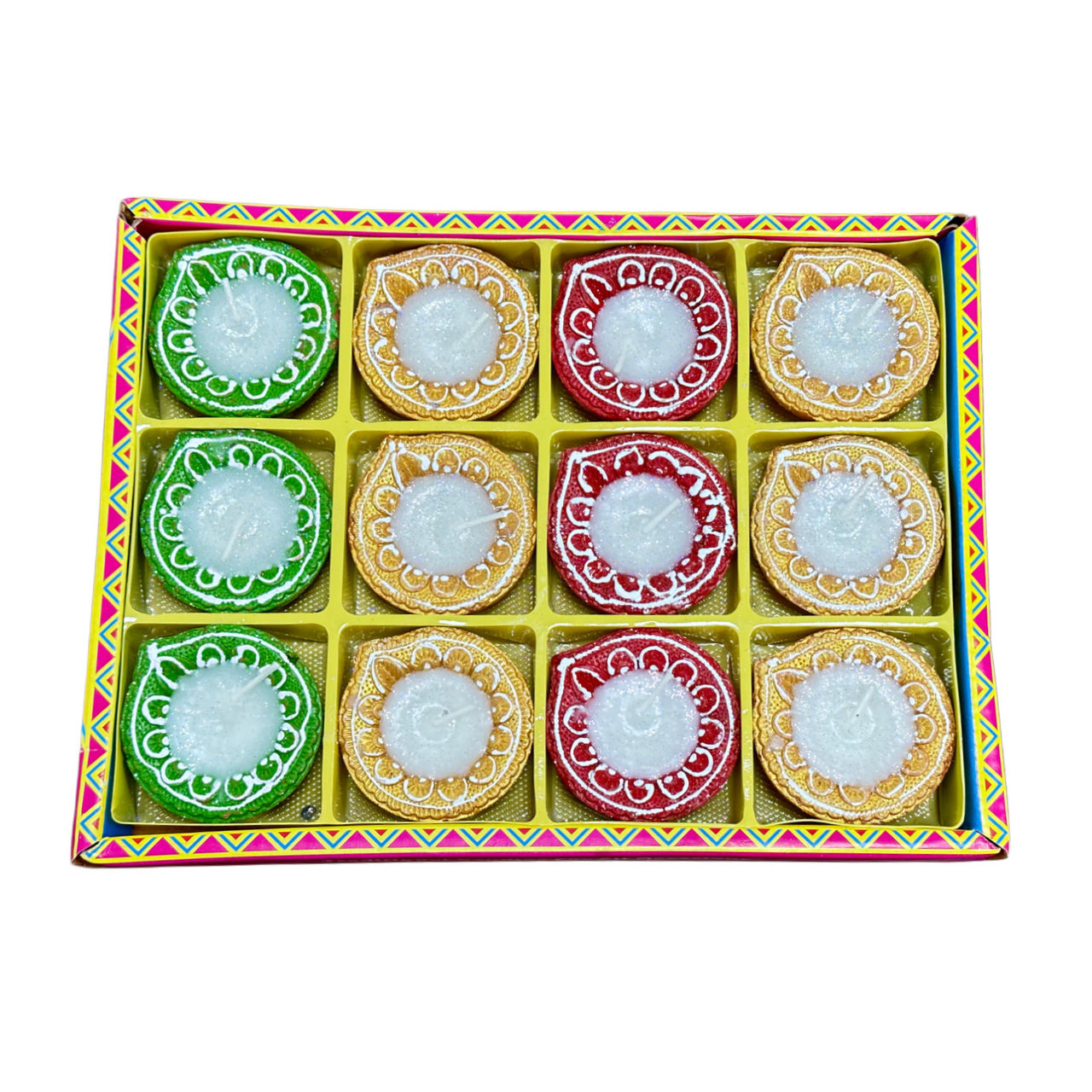 DiaCraft Designer Wax Diya Assorted