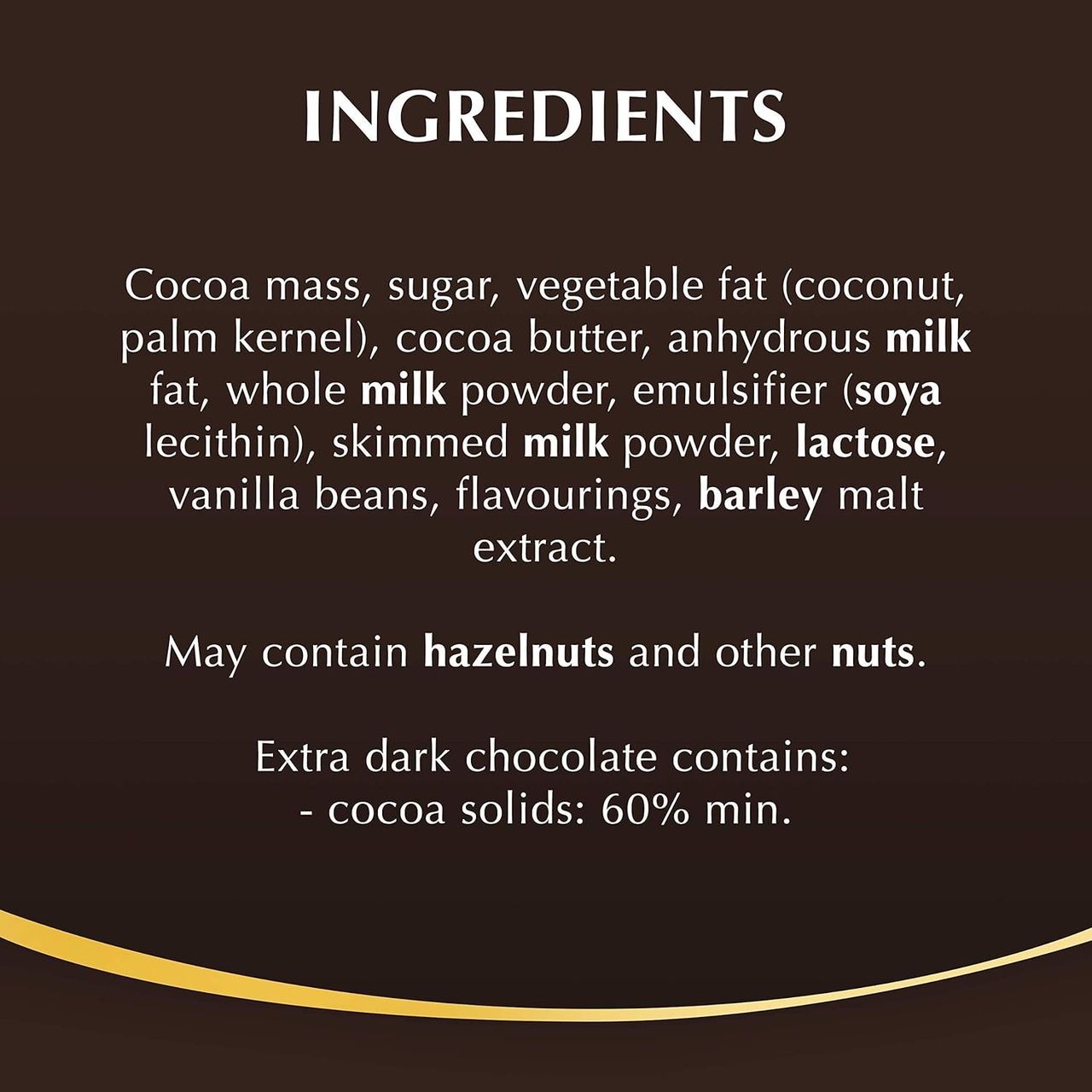 Lindt Smooth Melting Chocolate Cornet 60% Dark