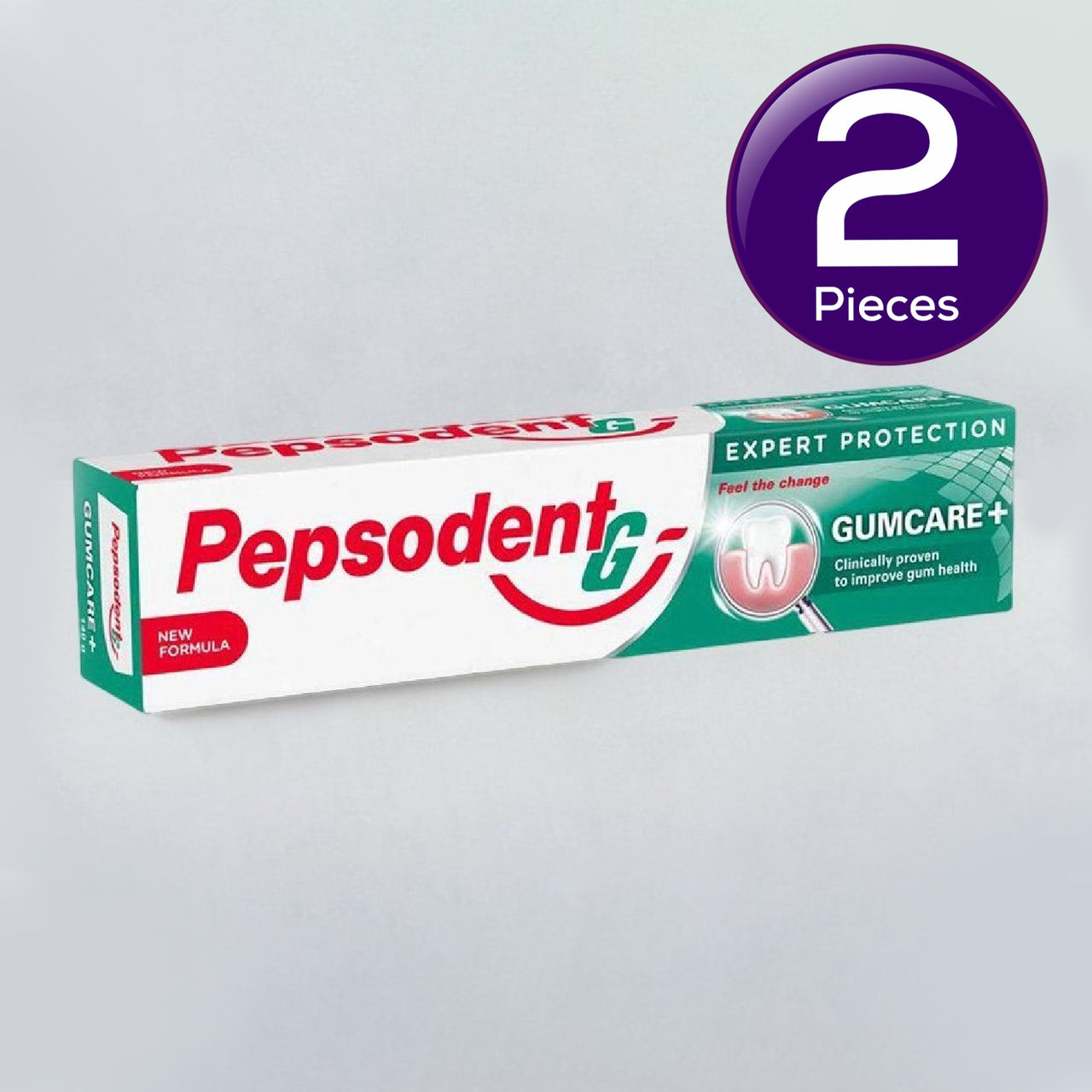 Pepsodent Gumcare+ Toothpaste, Reduces Gum Problems In 7 Days 140 g Combo