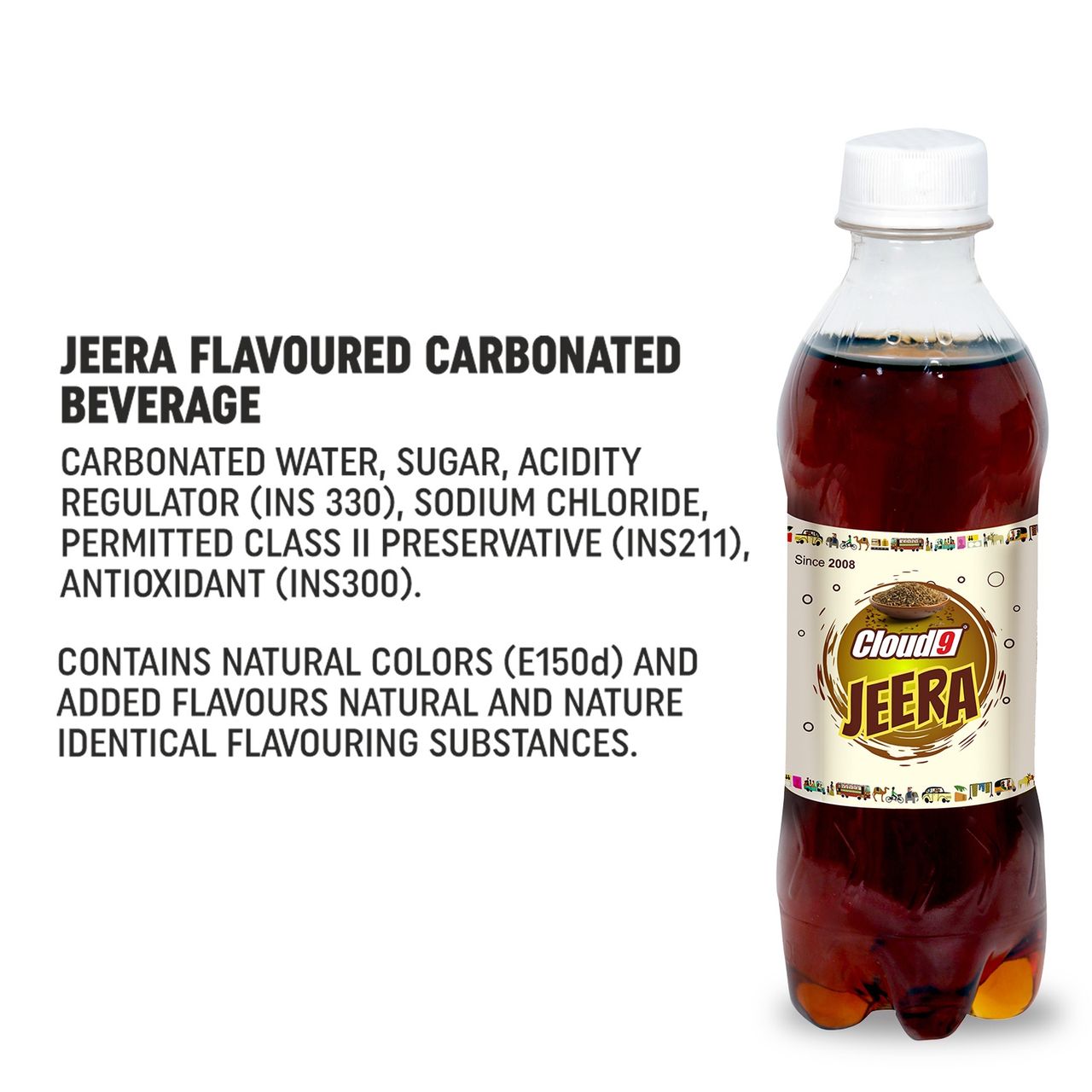 Cloud9 Beverages Jeera Soft Drink