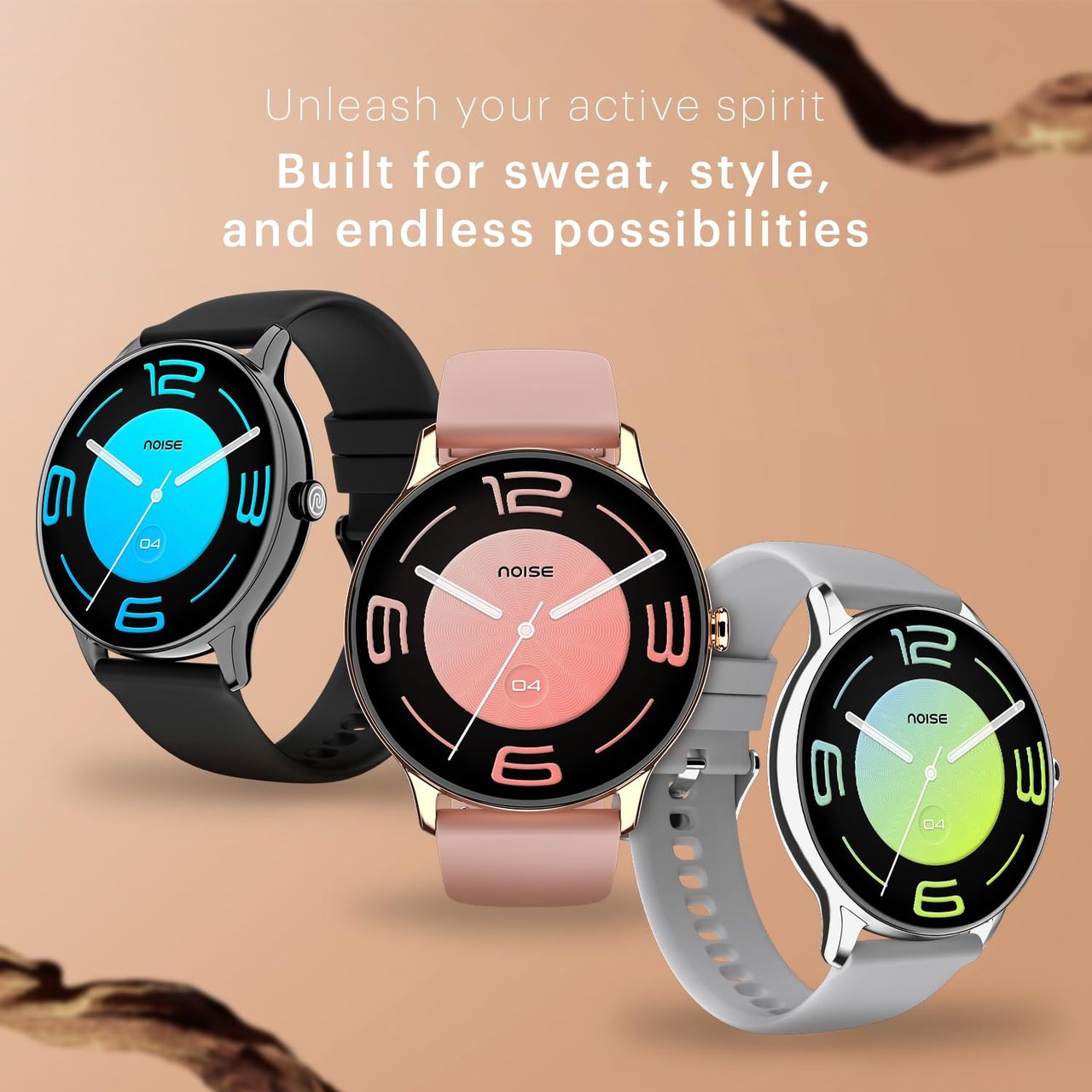 Noise Twist Go Smartwatch - Jet Black