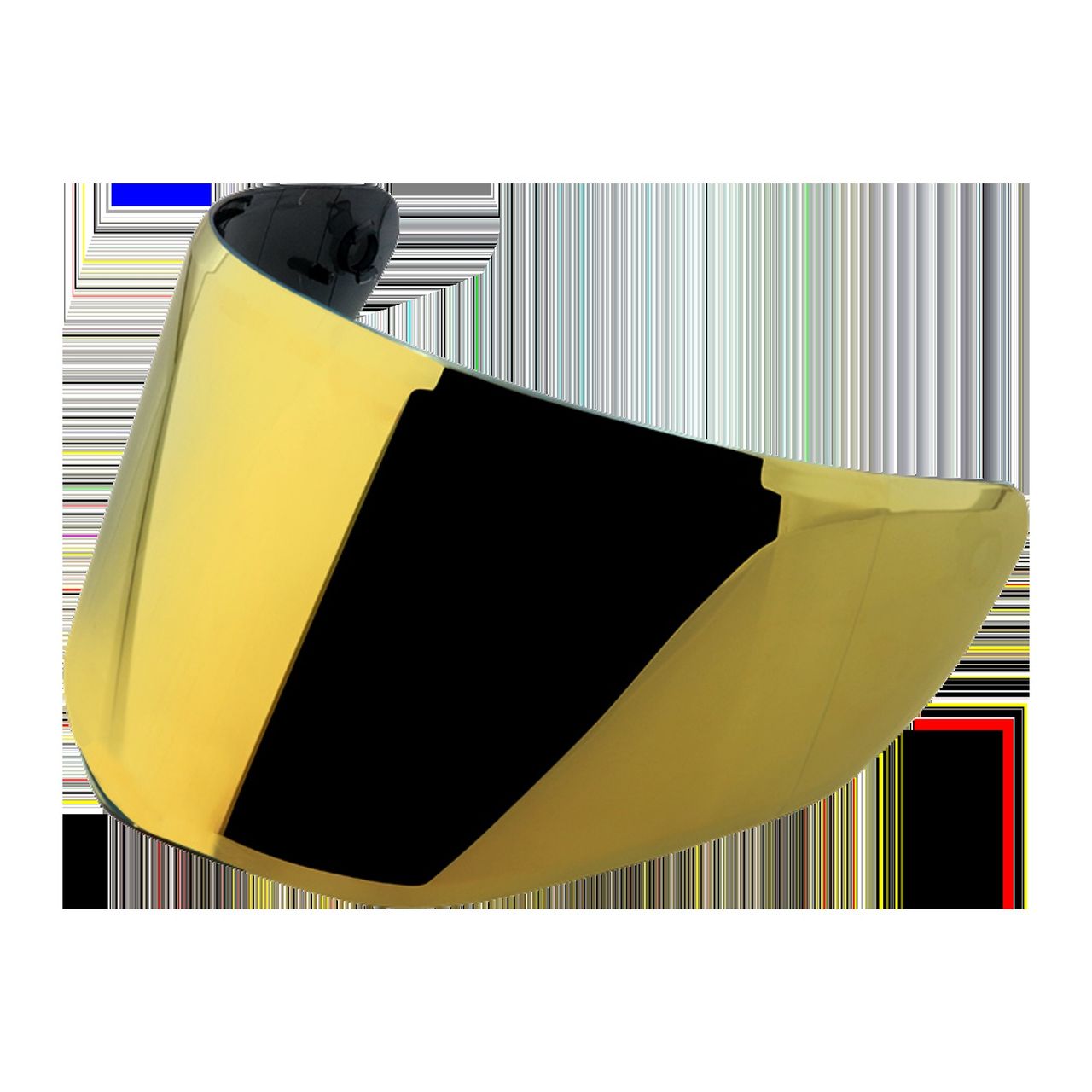 Vega Bolt Helmet Gold Visor-Scratch Resistant & UV Resistant