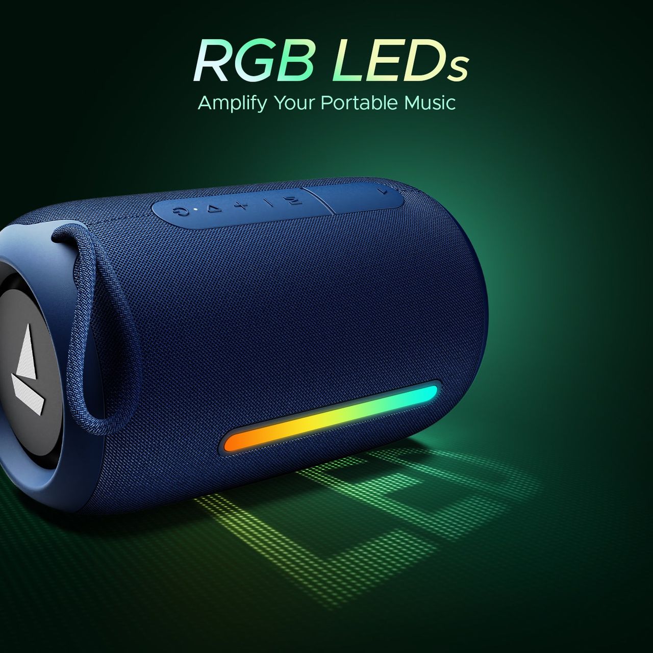 boAt Stone 358 Pro w/ 14W Signature Sound,Type-C Interface Bluetooth Speaker(Vibing Blue)