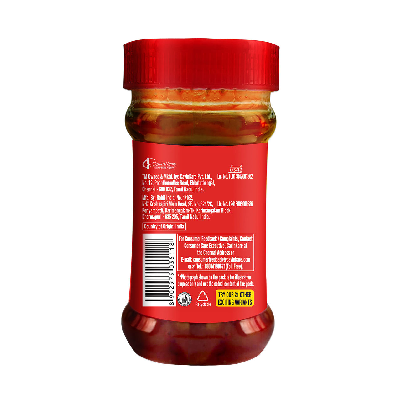 Ruchi Magic Mango Avakkai Pickle
