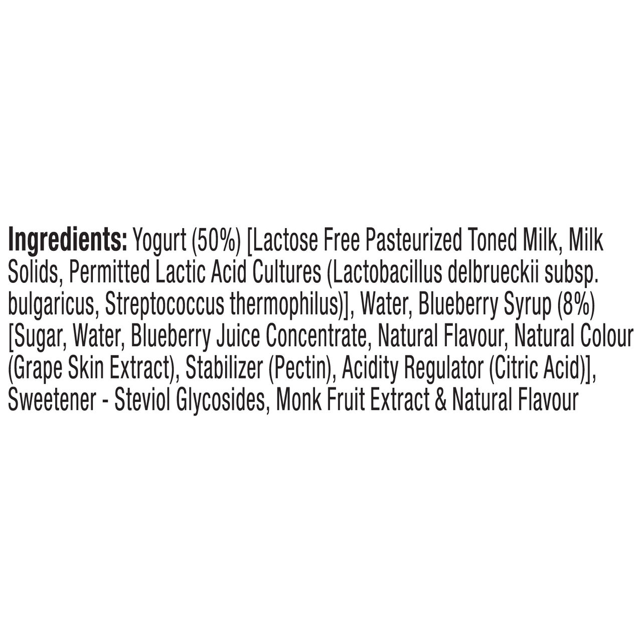 Epigamia Greek Yogurt Blueberry Smoothie