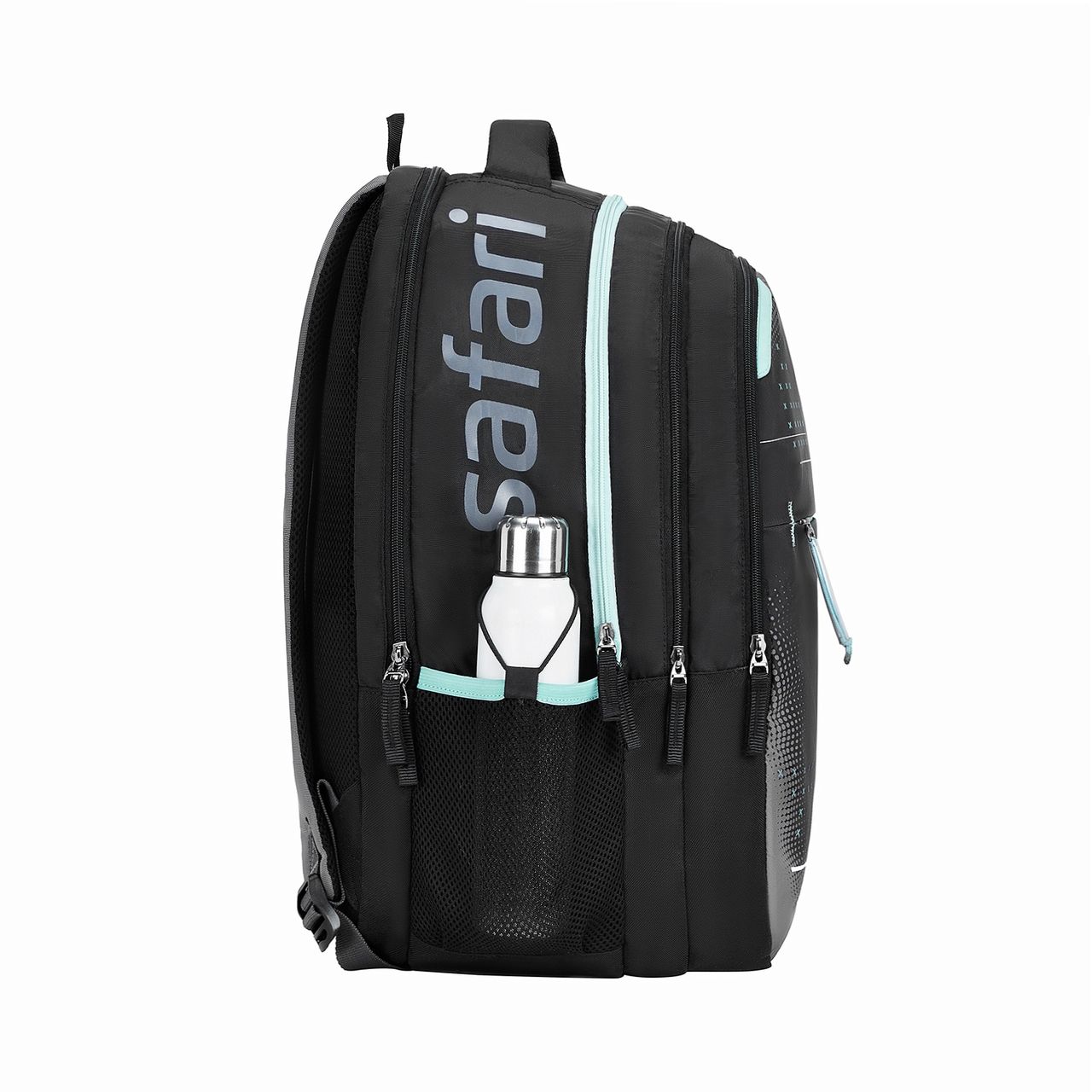 Safari Unisex Polyester 43 L Backpack | Black