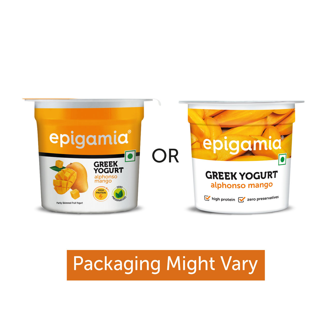 Epigamia Greek Yogurt- Alphonso Mango