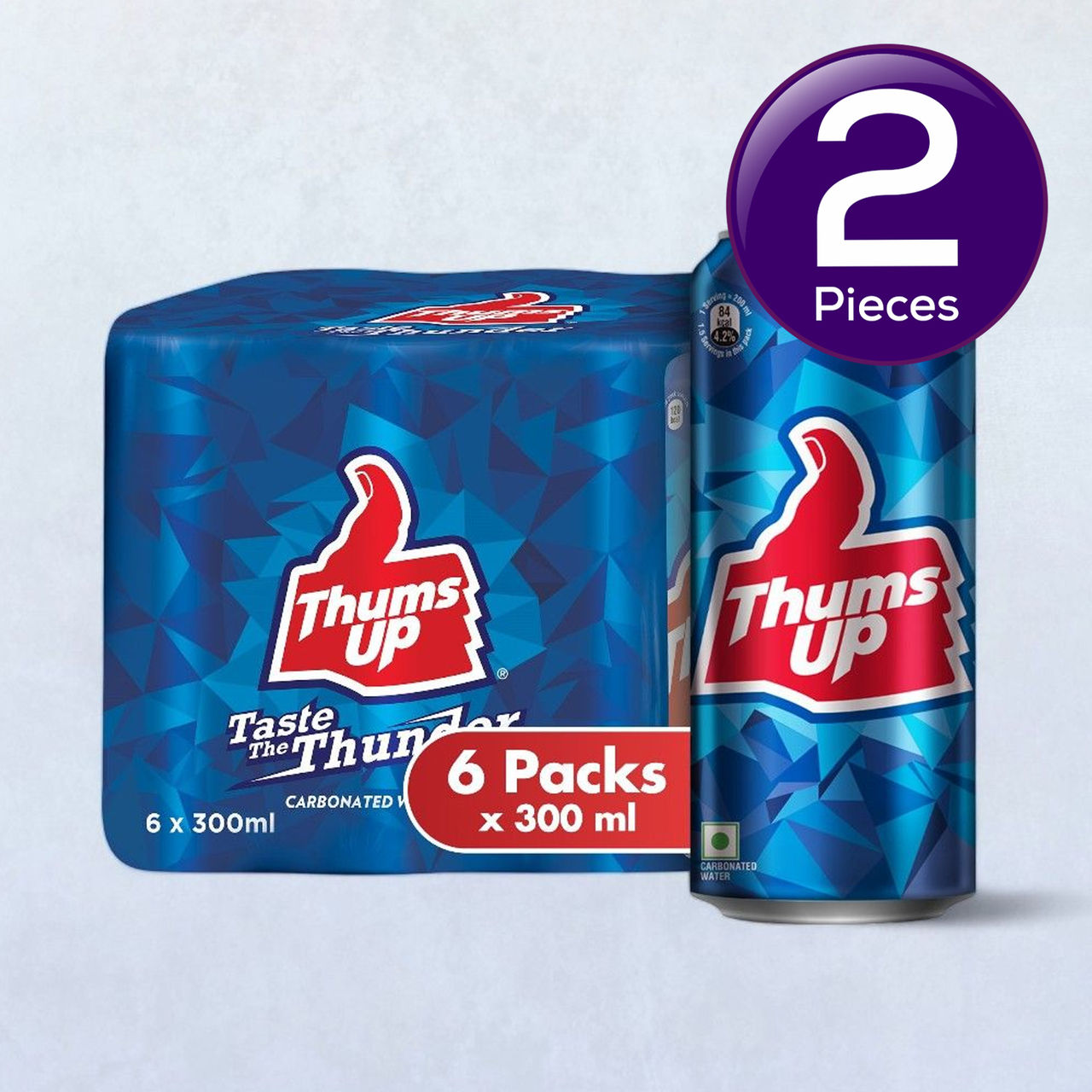 Thums Up Soft Drink Can 1800 ml Combo