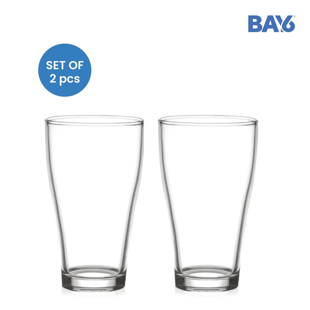 BAY6 Beer Glass Set - 360 ml - (2pc)