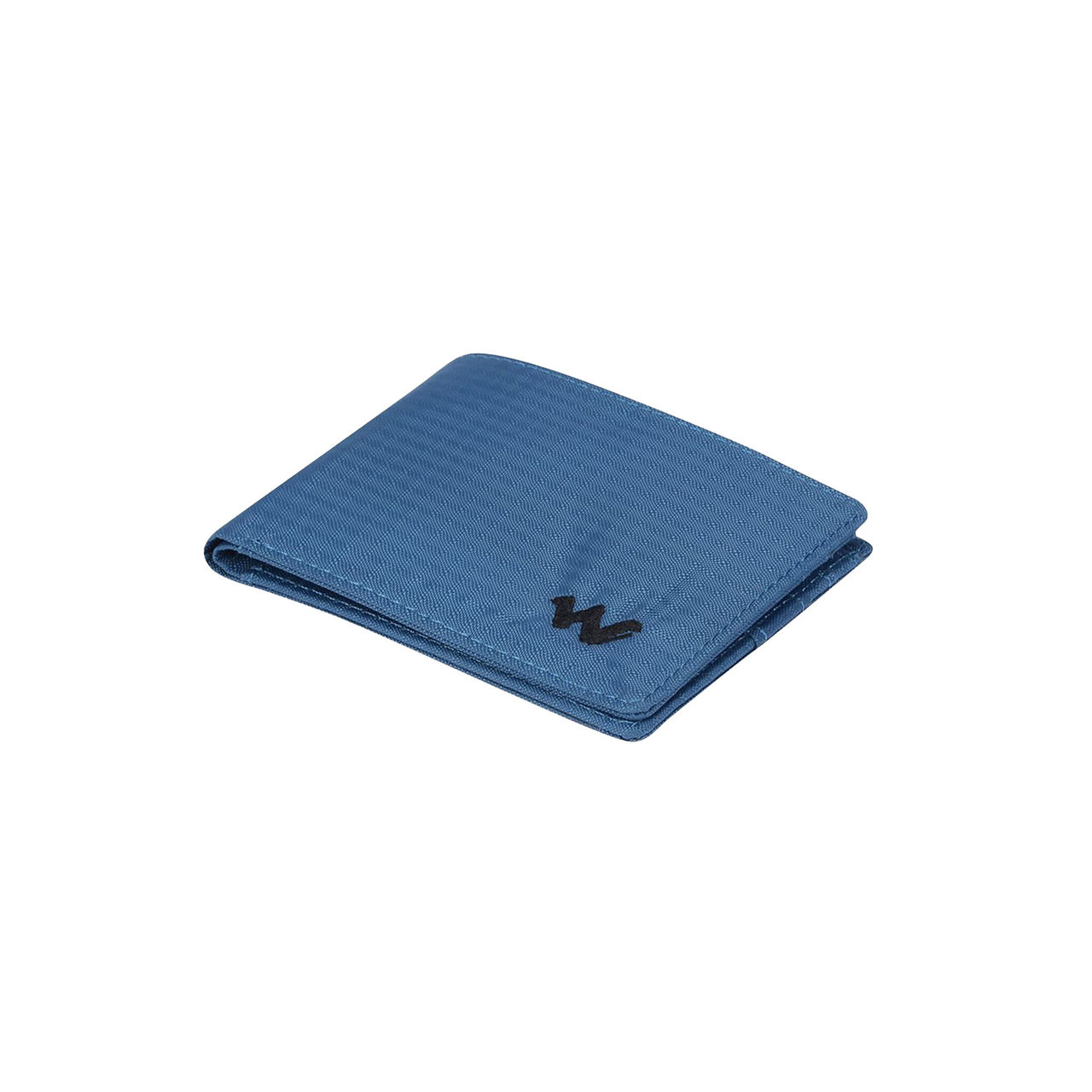 Wildcraft Unisex Textured Fabric Bi-Fold Wallet | Blue