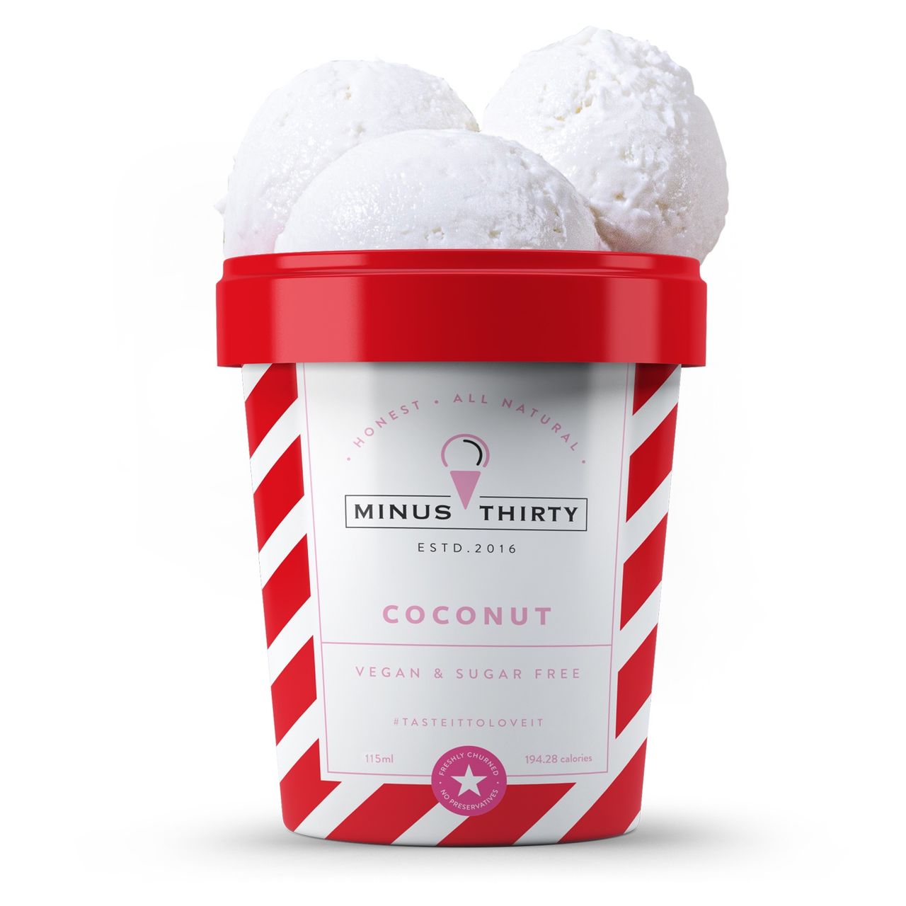 Minus 30 Coconut Vegan & Sugar Free