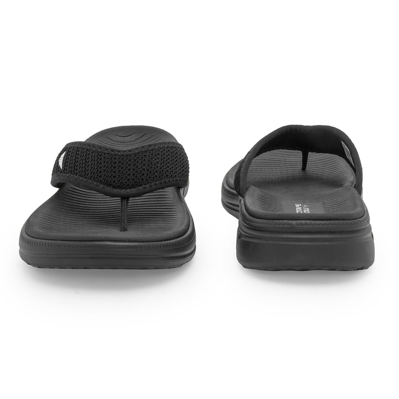 Red Tape Women's Sports Sandals | Refined Round-Toe Shape with a Relaxing Slip-On | Black - UK 4