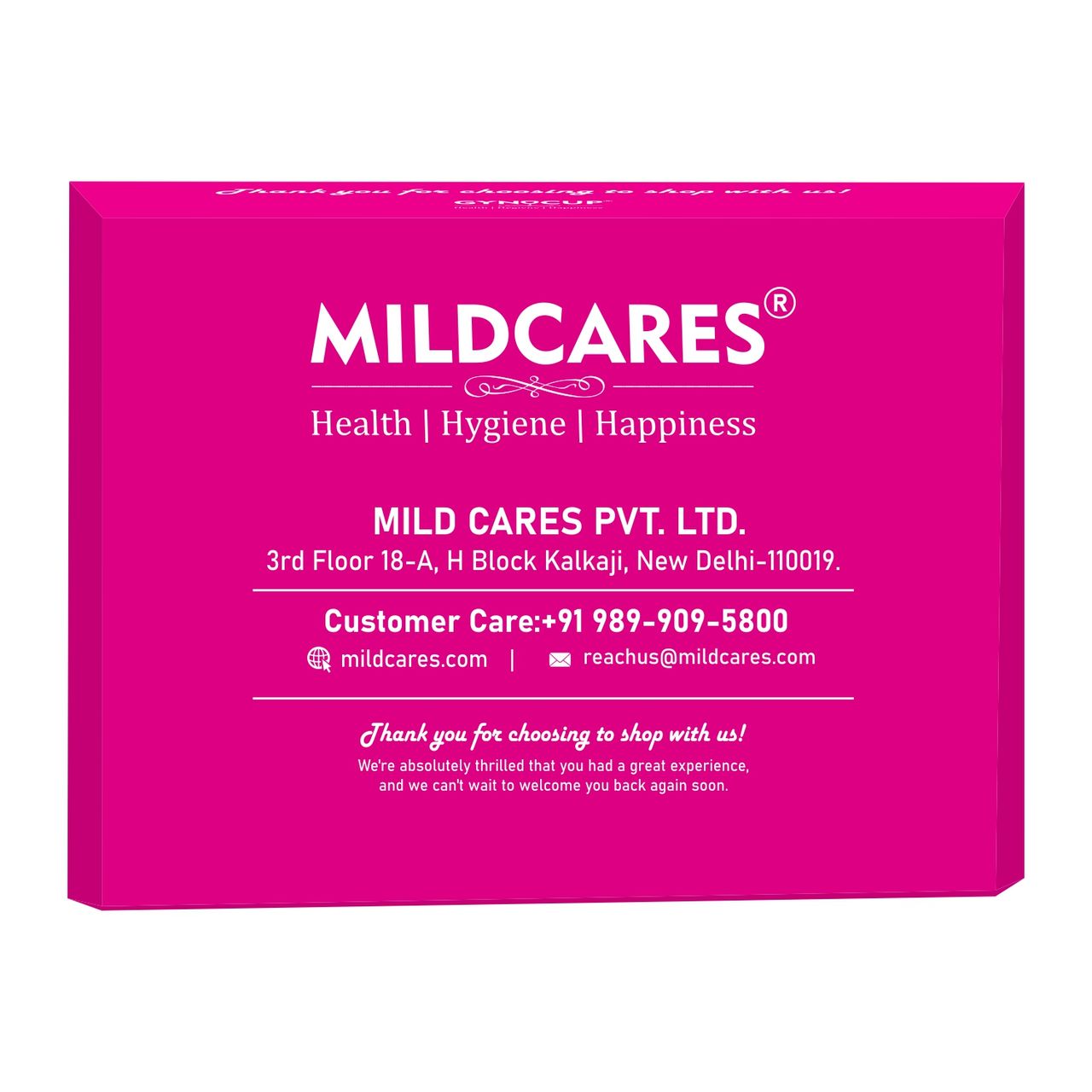 Mildcares Menstrual Hygiene Kit Combo Of 4 Products - Medium