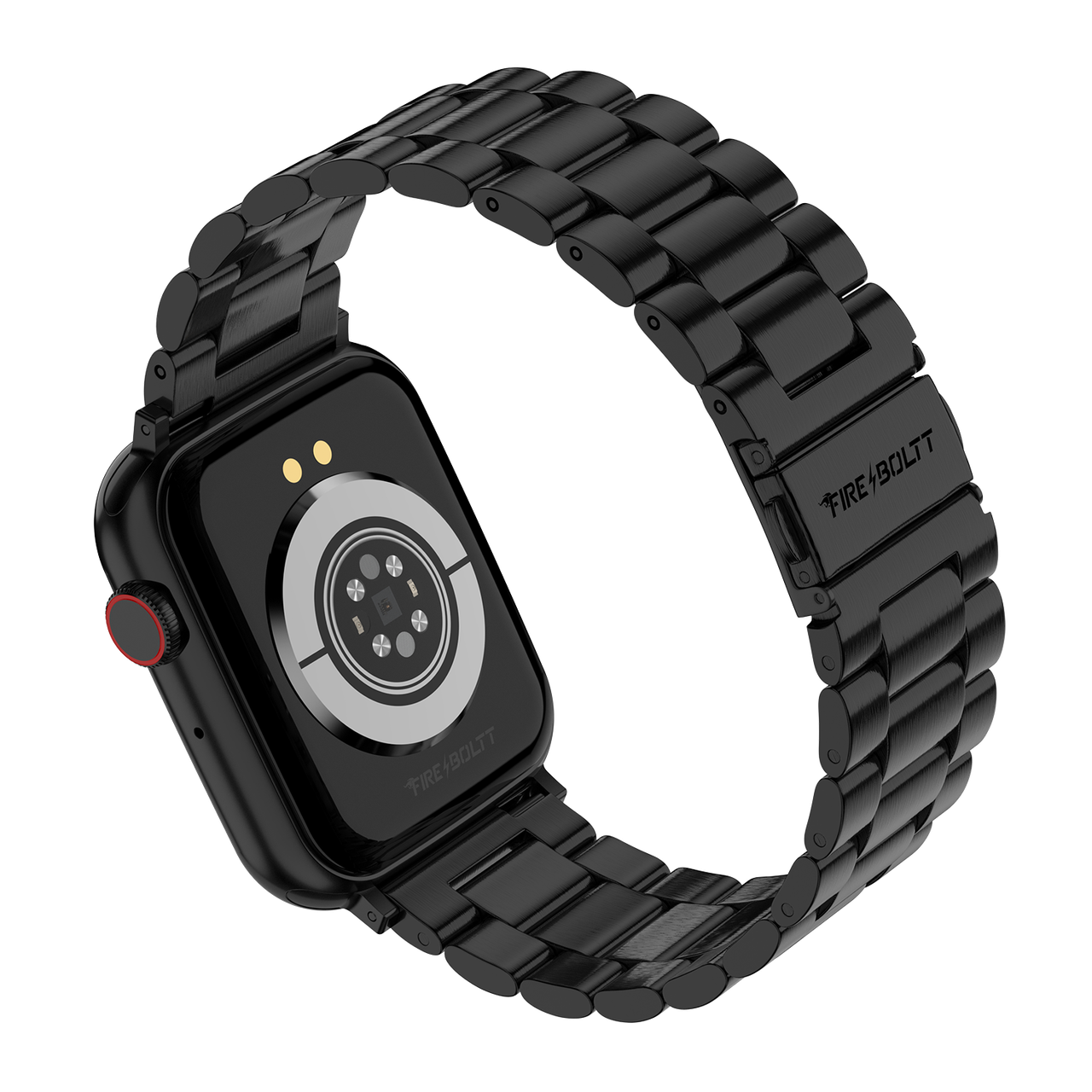 Fire-Boltt Lumos Smartwatch | 1.91" Display | BT Calling - Steel Black