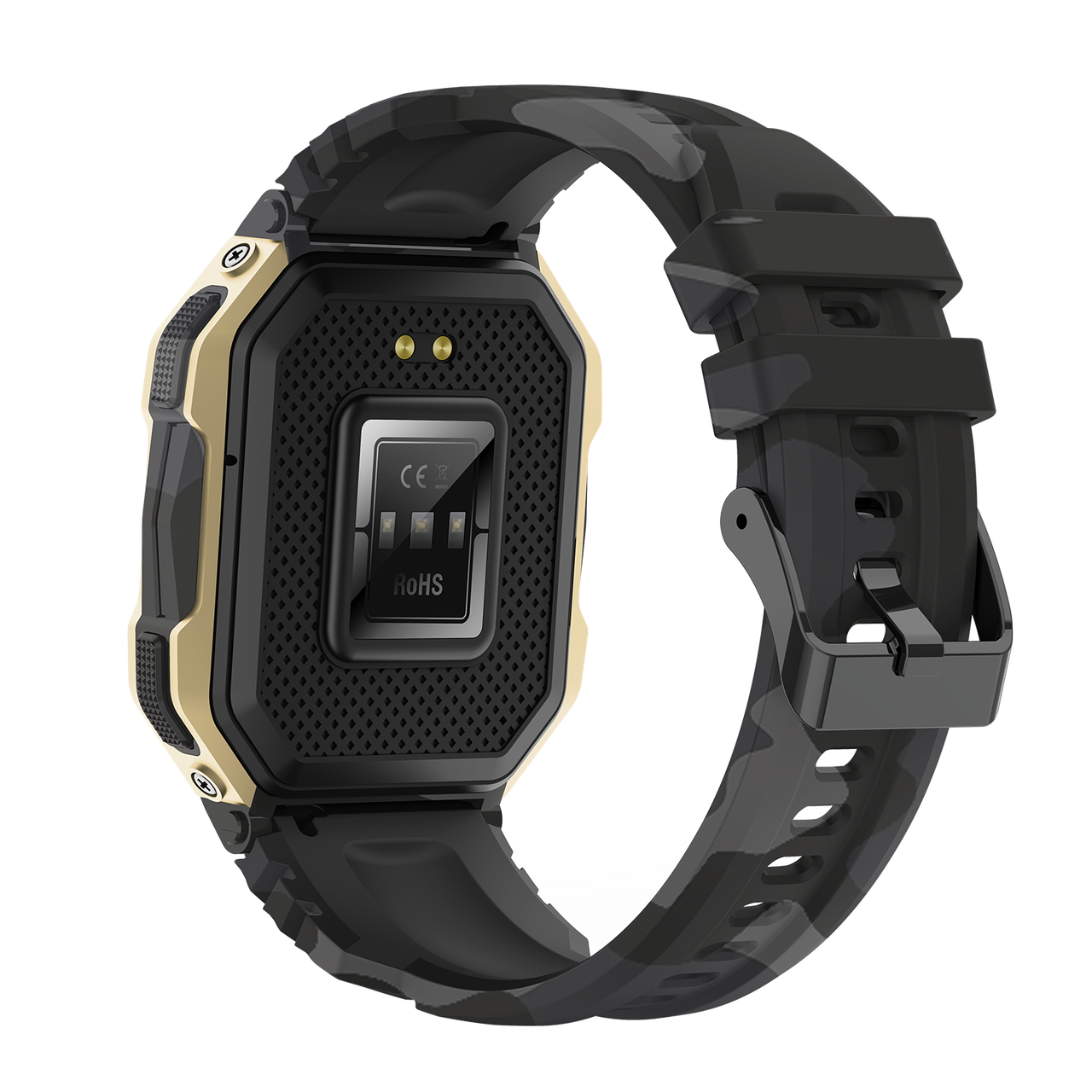 Fire-Boltt Shark Smartwatch | 1.82" Display | BT Calling - Camo Black