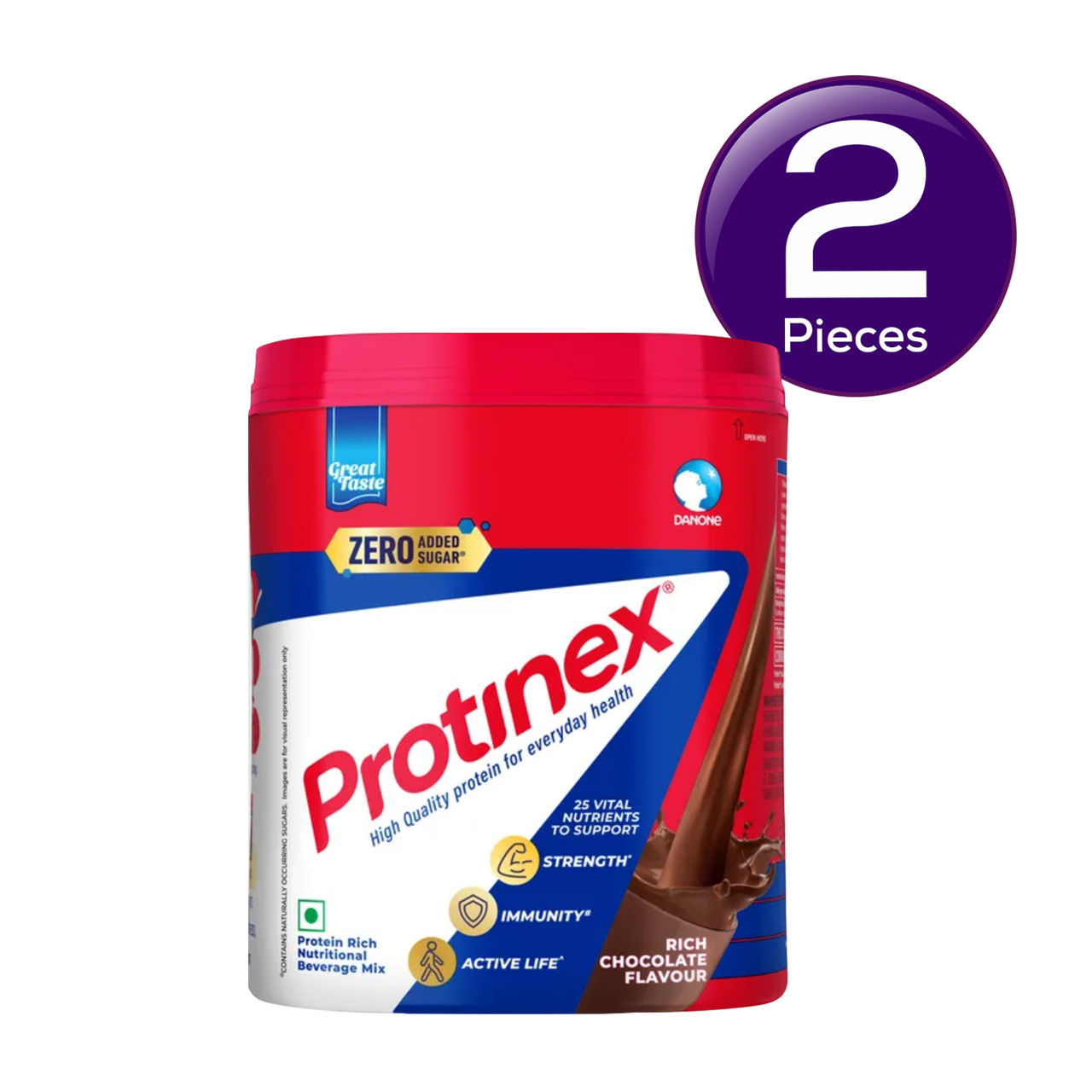 Protinex Rich Chocolate Nutritional Drink Mix (Container) 400 g Combo