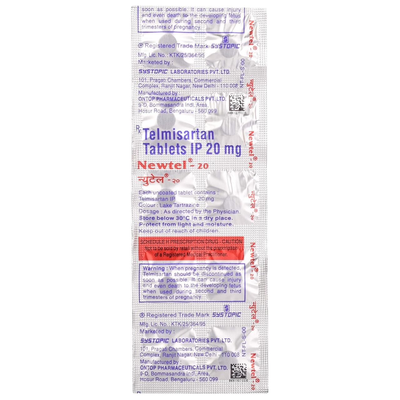 Newtel-20 Tablets