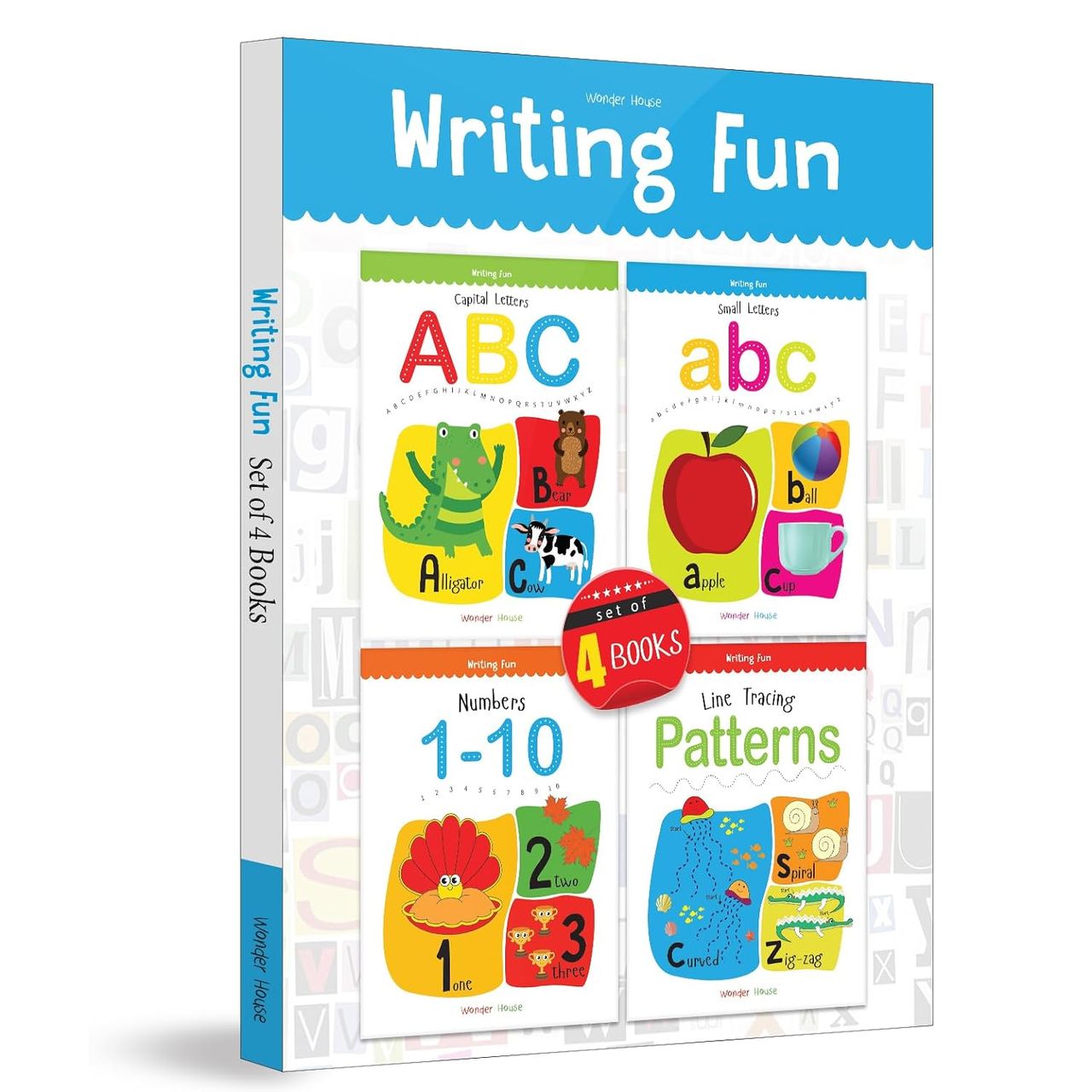 Writing Practice Boxset Pack of 4 Books