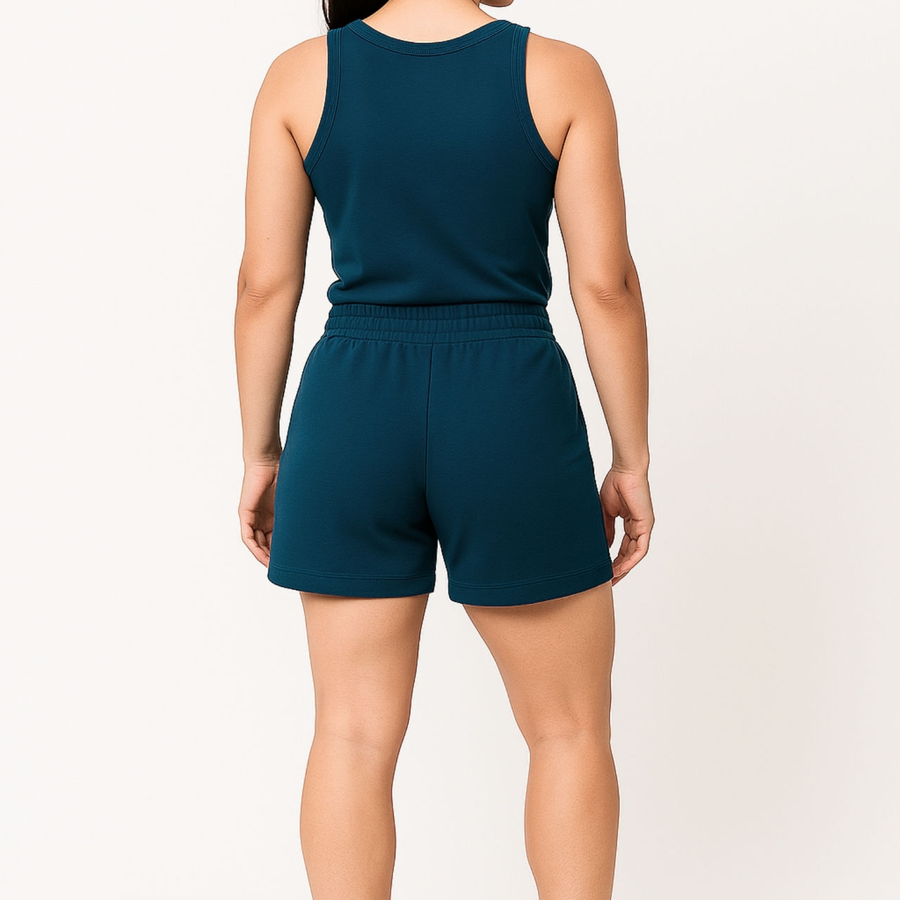 EQL Women's Pure Cotton Shorts | Teal | L