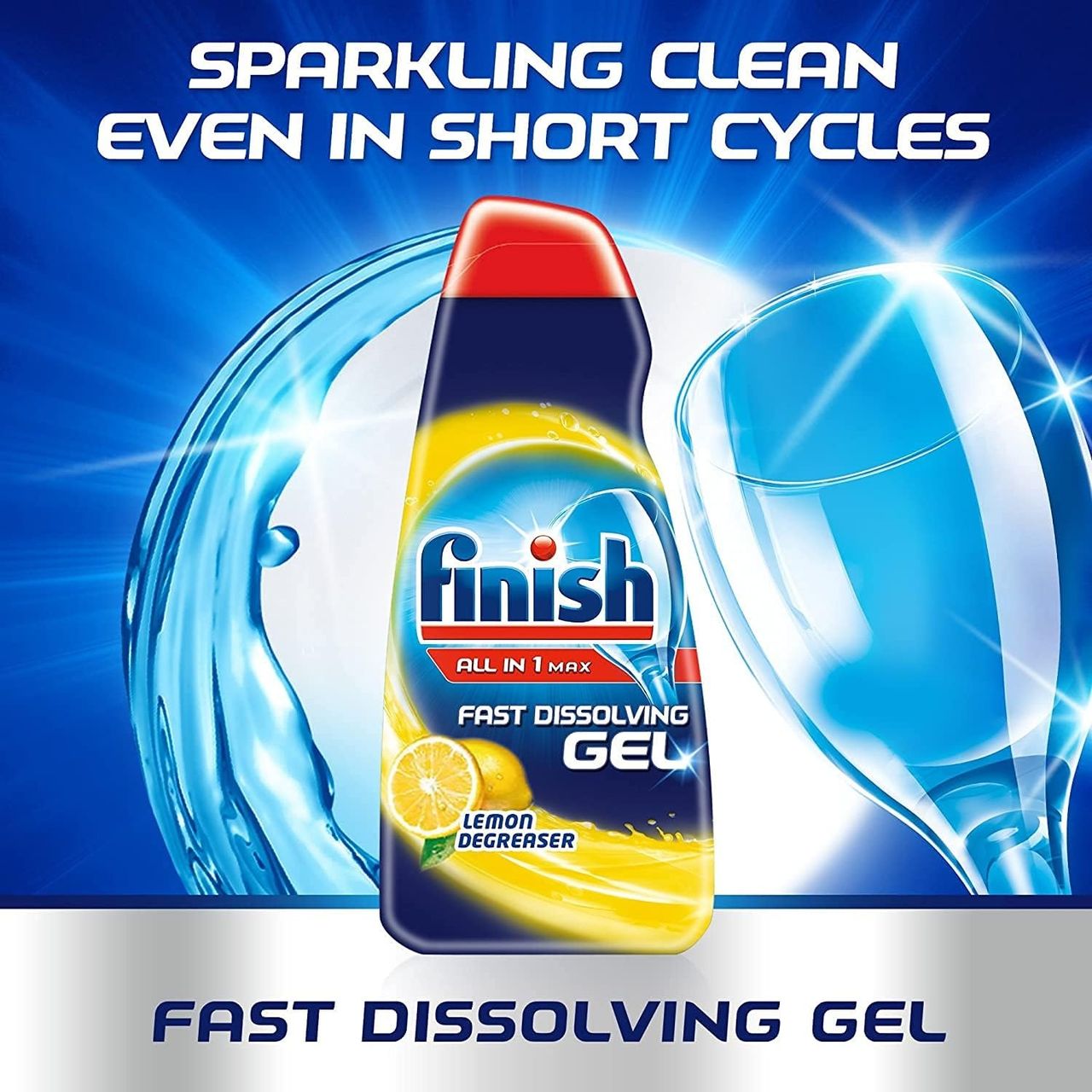 Finish-International All In Max Lemon Gel