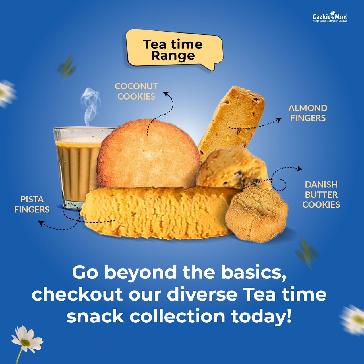 CookieMan Danish Butter Cookies 330 g Combo